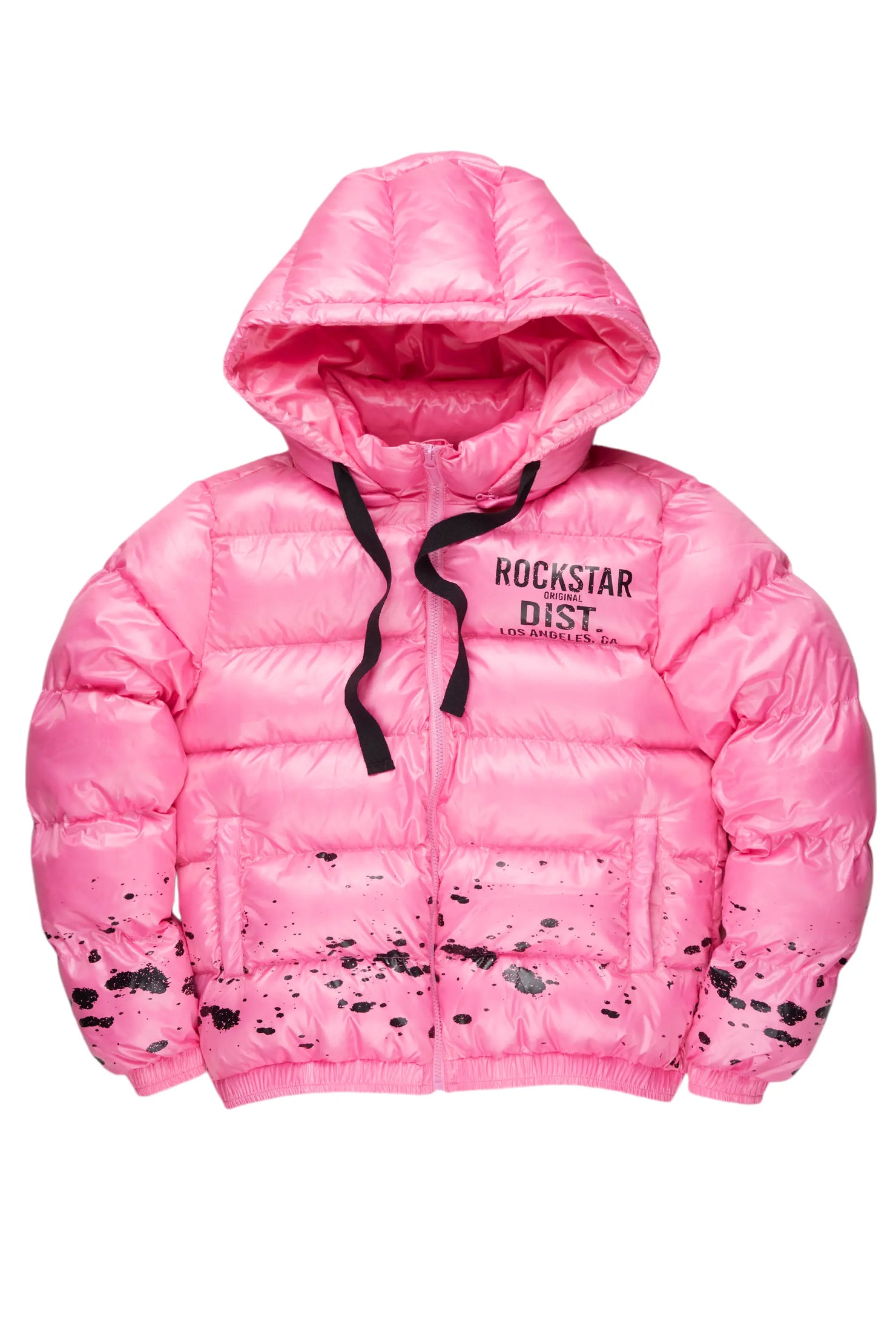 Art Dist. 2.0 Pink Puffer Jacket