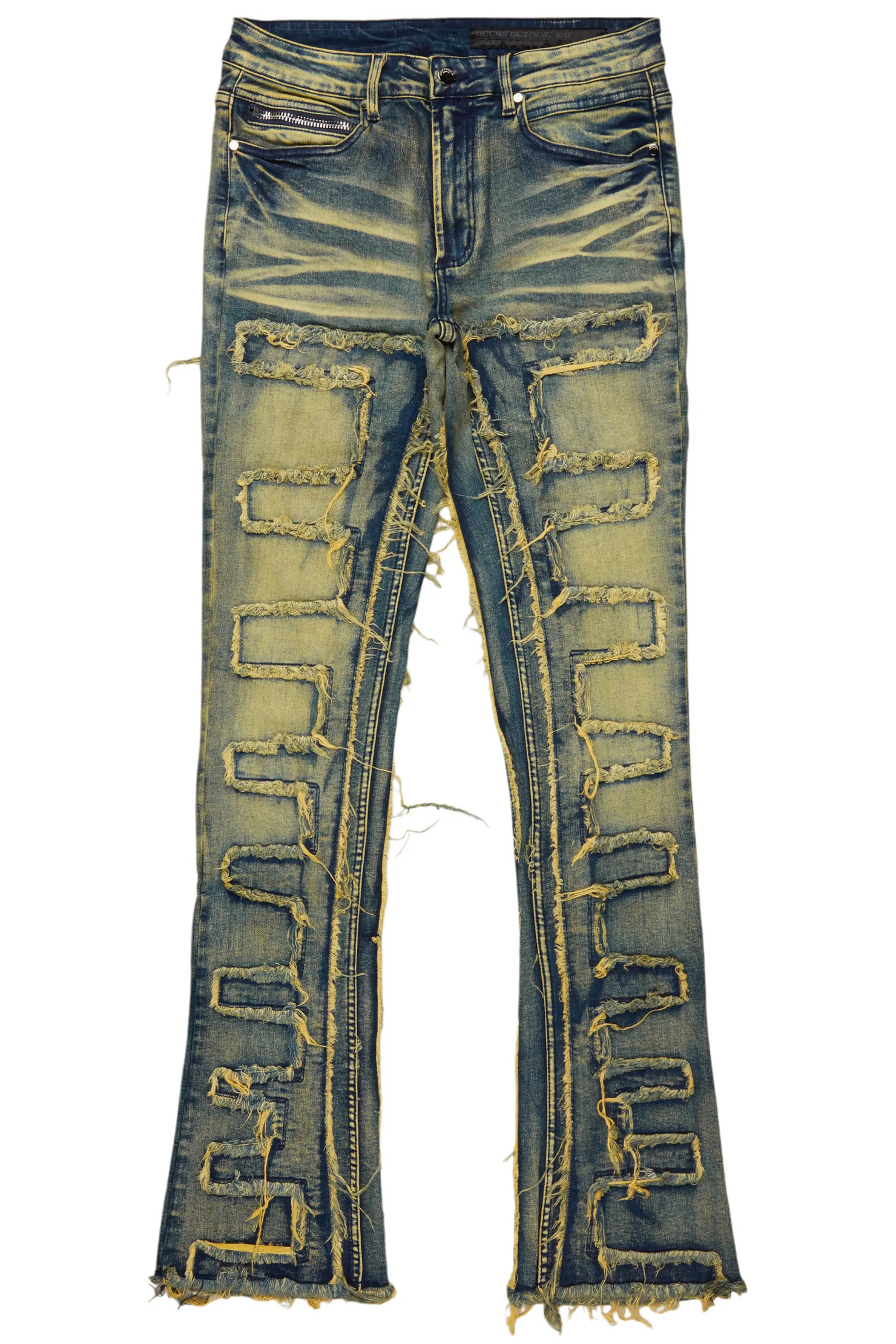 Shake Tint Stacked Flare Jean