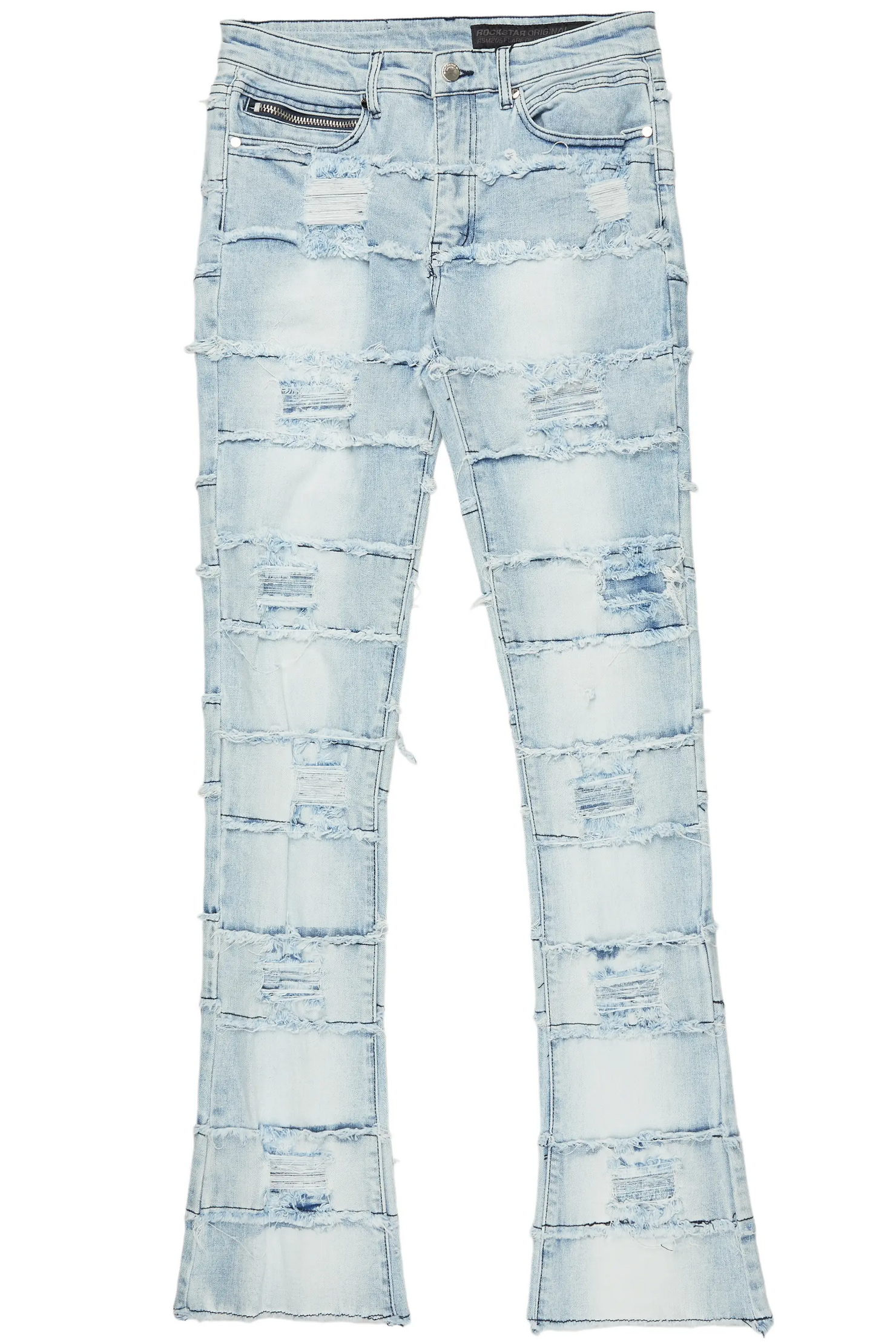 Sten Blue Stacked Flare Jean