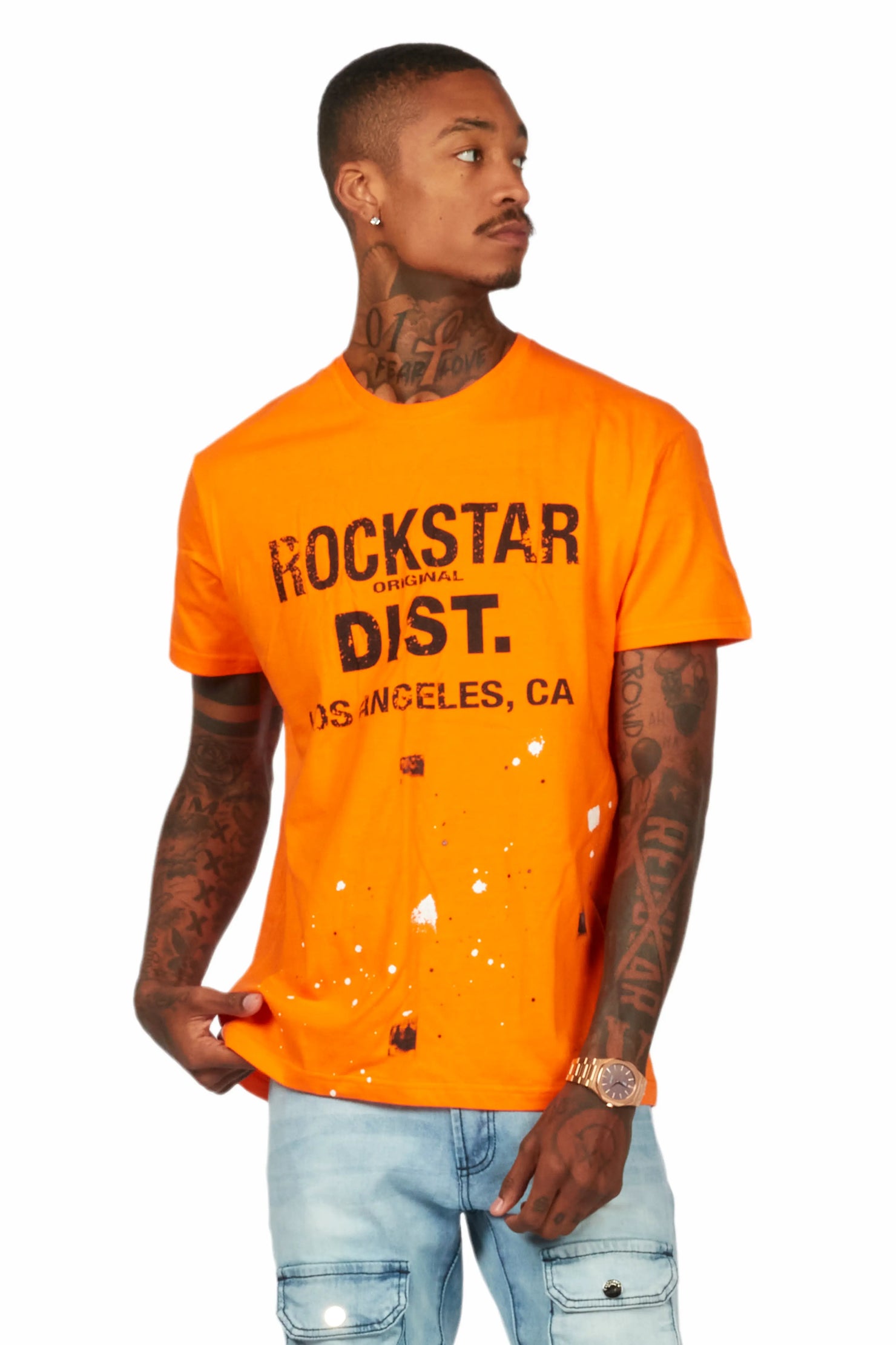 Scottie Orange Graphic T-Shirt