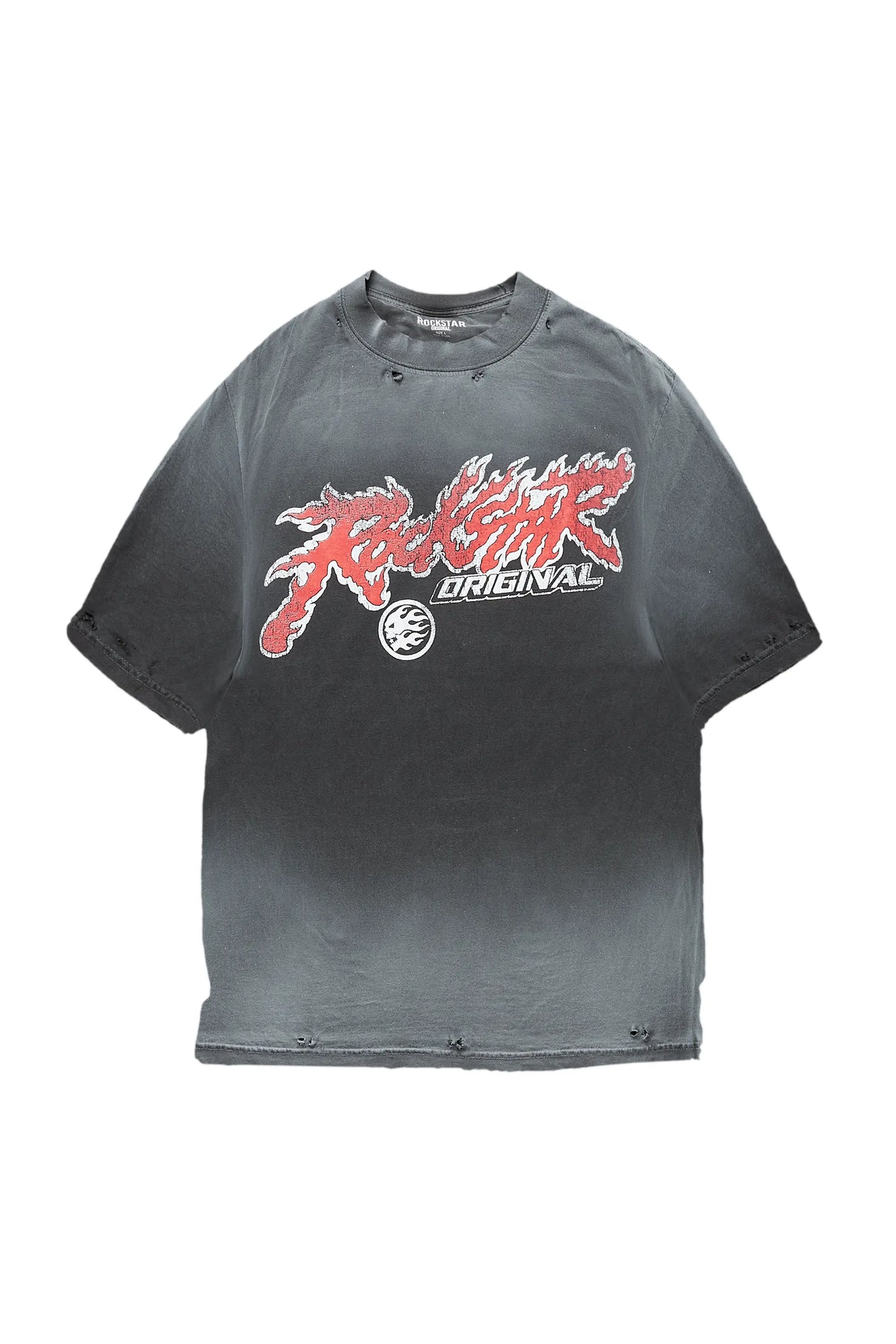 Kenisha Grey Mega Oversized T-Shirt