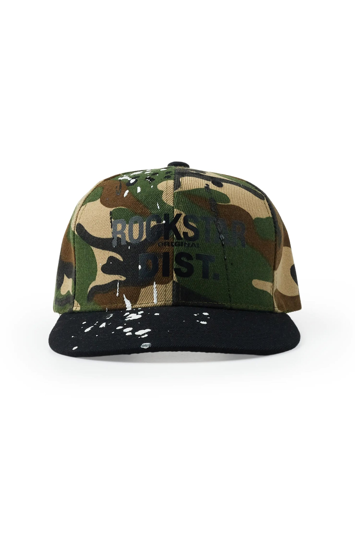 Boys Adana Black/Camo Graphic Trucker Hat