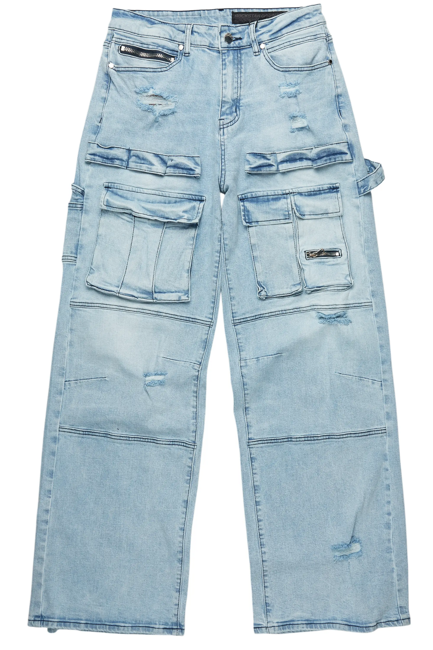 Burain Blue Baggy Fit Jean