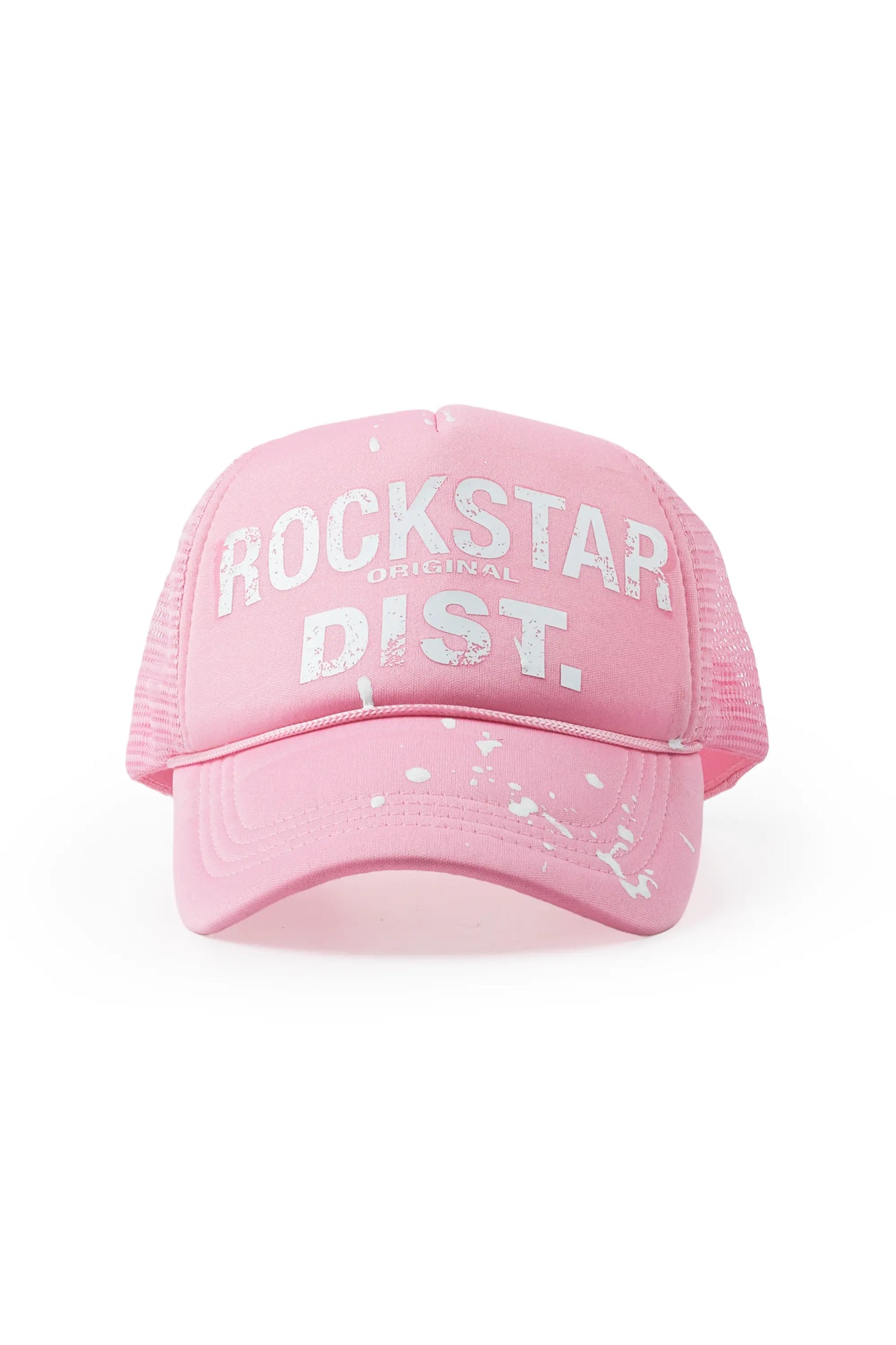 Girls Adana Light Pink Graphic Trucker Hat