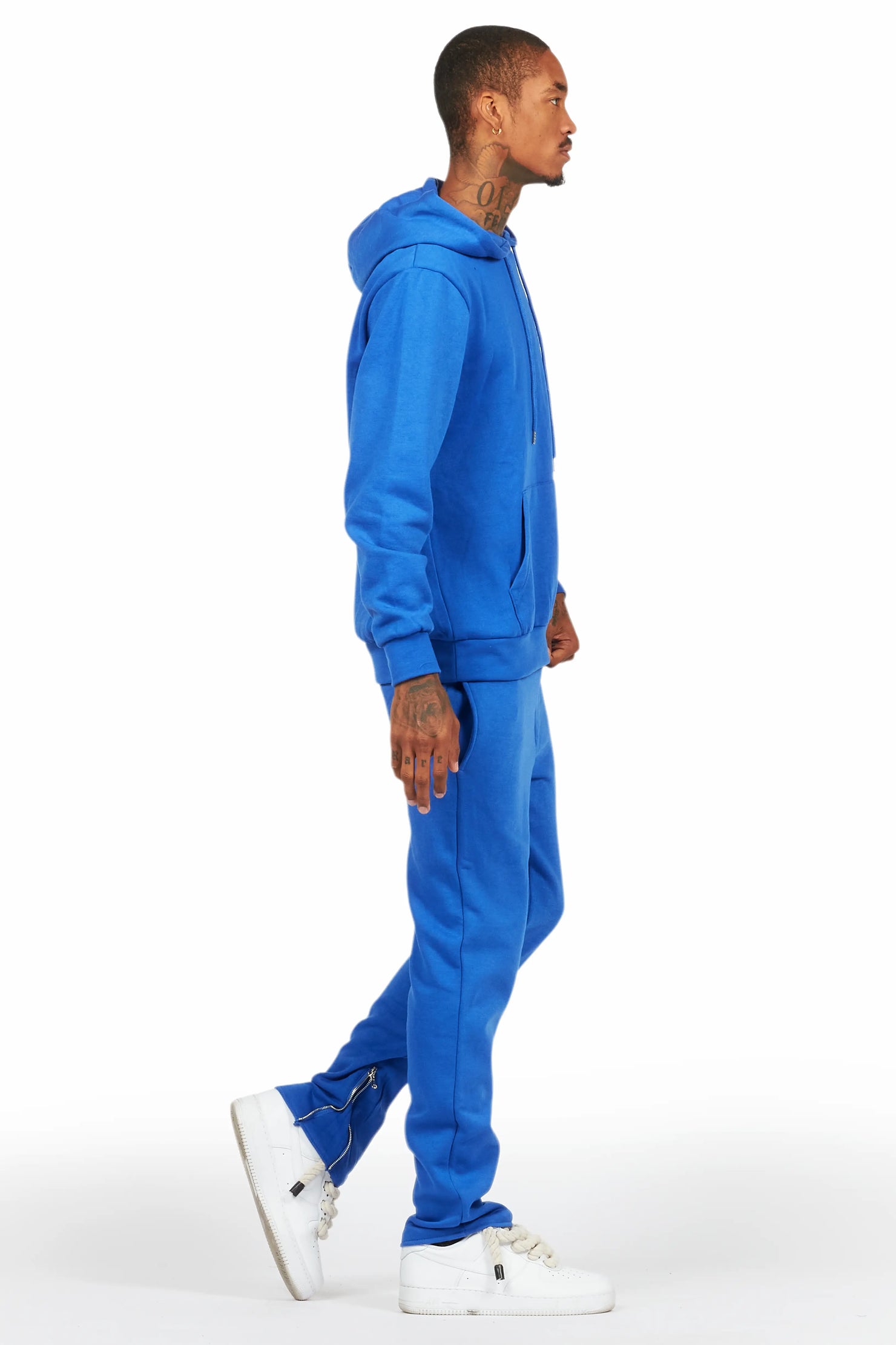 Briggs Royal Blue Hoodie/Slim Fit Track Set