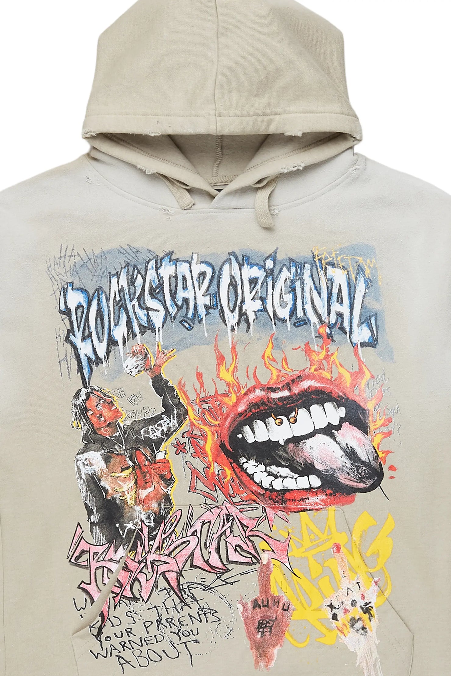 Yooz Sand Graphic Hoodie