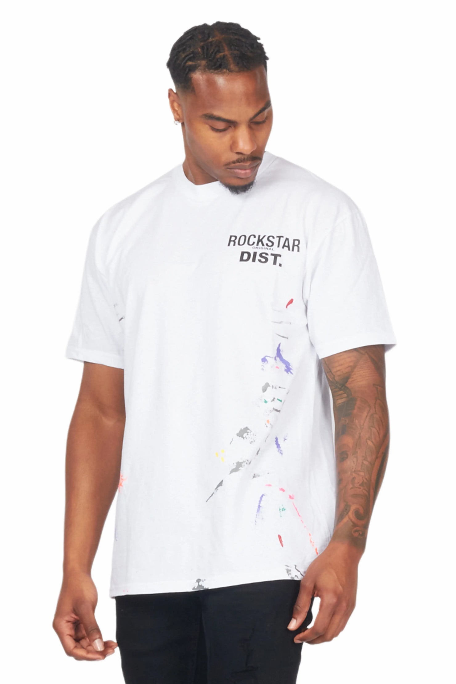 Xanto White Graphic T-Shirt