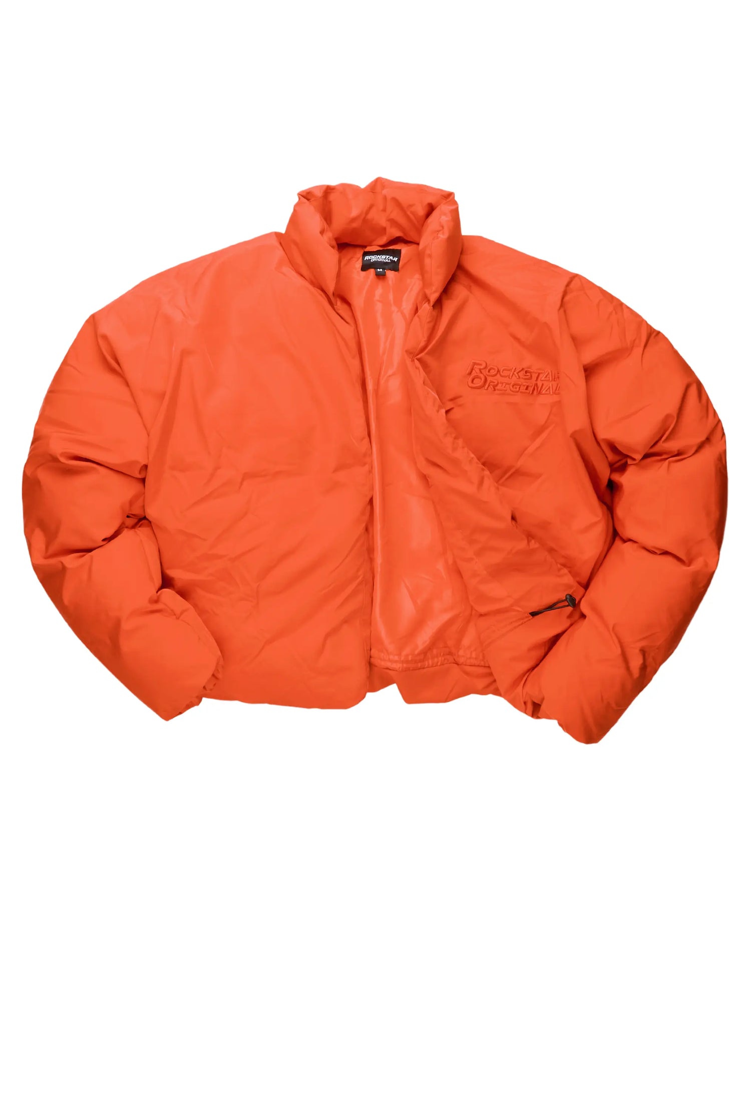 Damien Orange Puffer Jacket– Rockstar Original