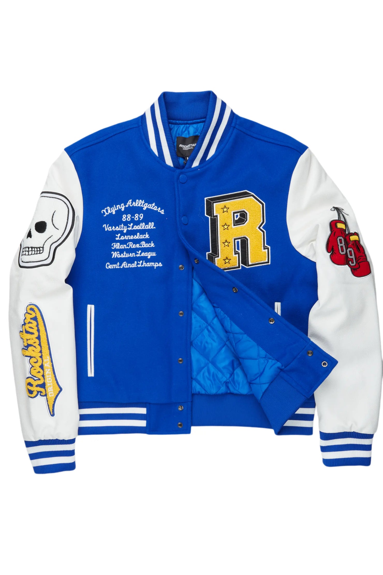 Eisen Royal Blue/White Varsity Jacket