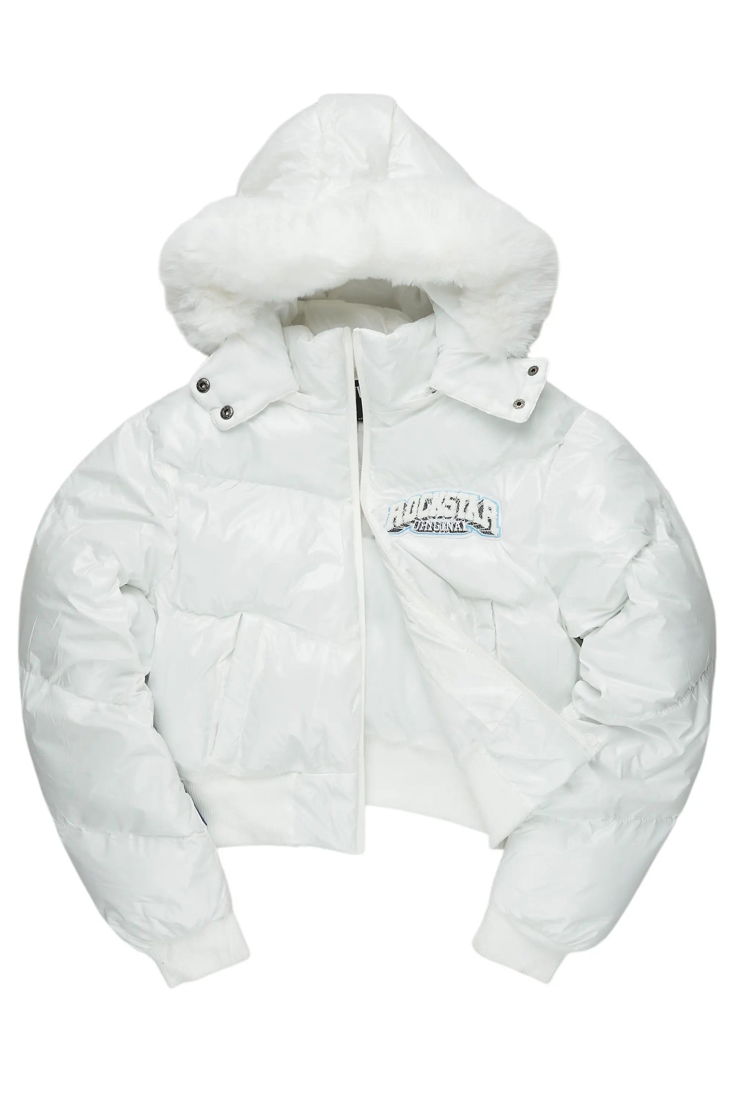 Chrishona White Puffer Jacket