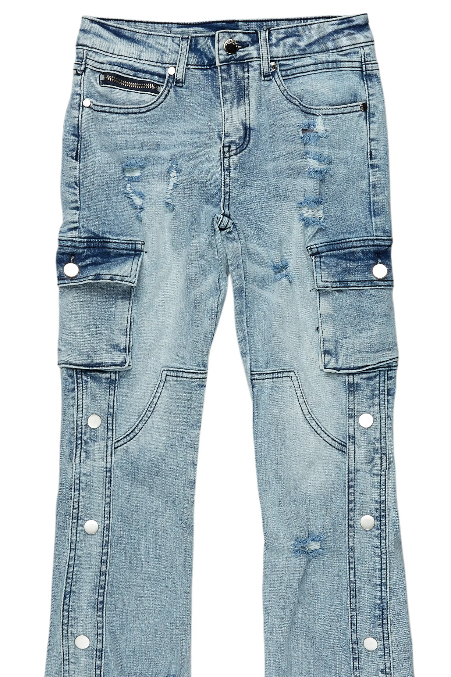 Boys Kuiper Light Blue Baggy Fit Jean