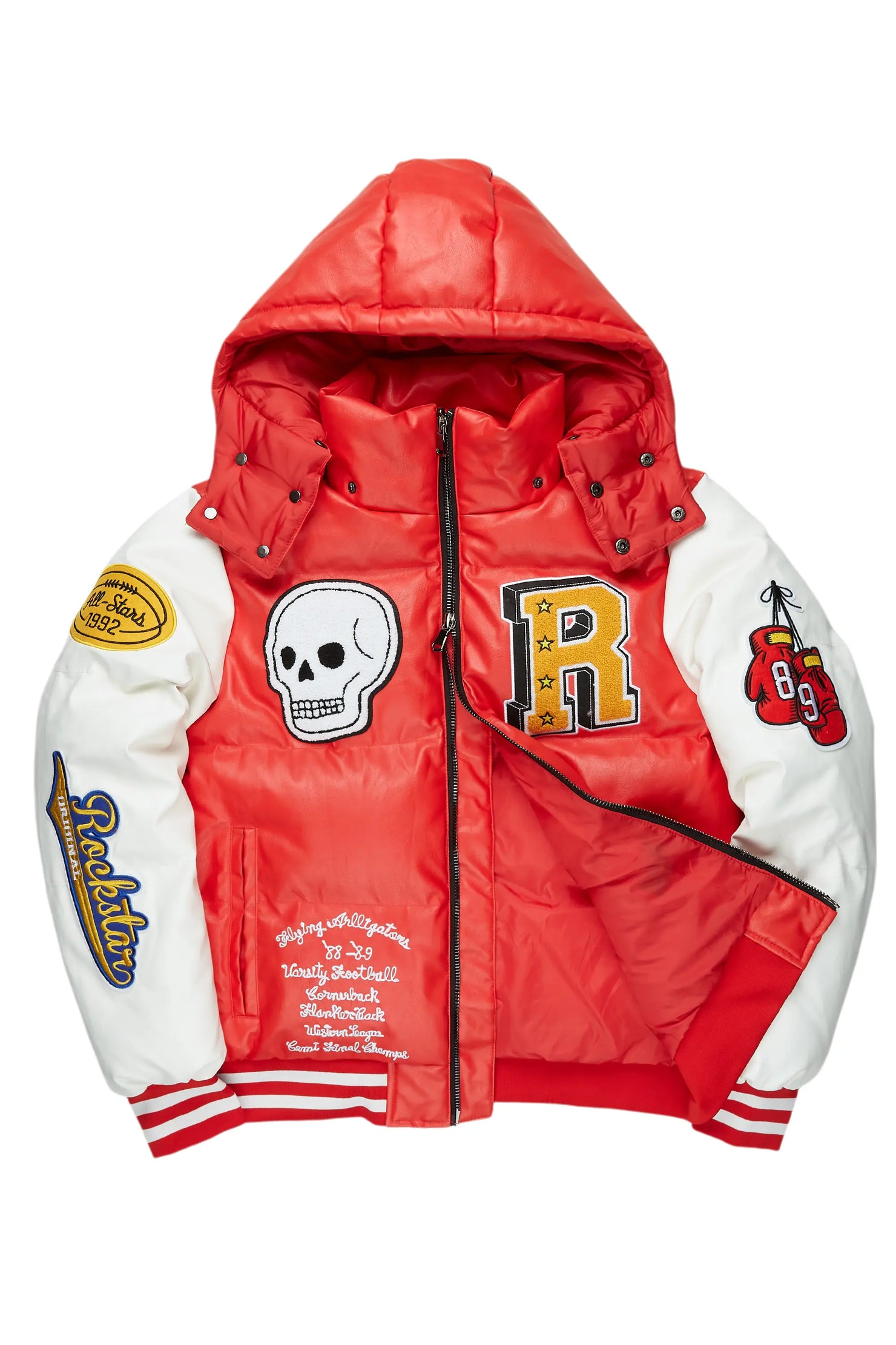 Eisen Red Puffer Jacket