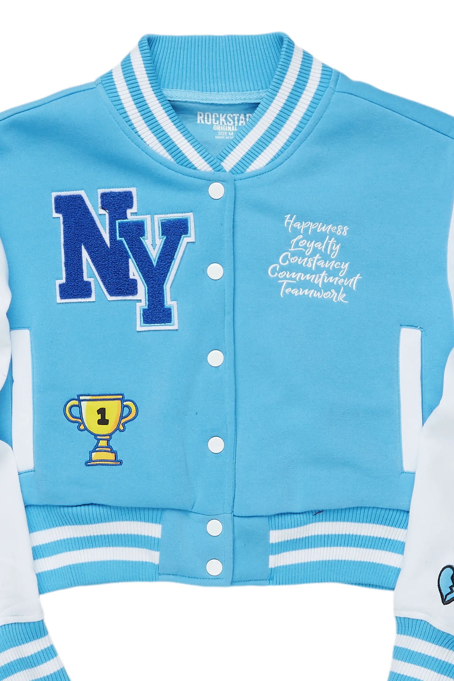 Shanasia Blue Varsity Jacket