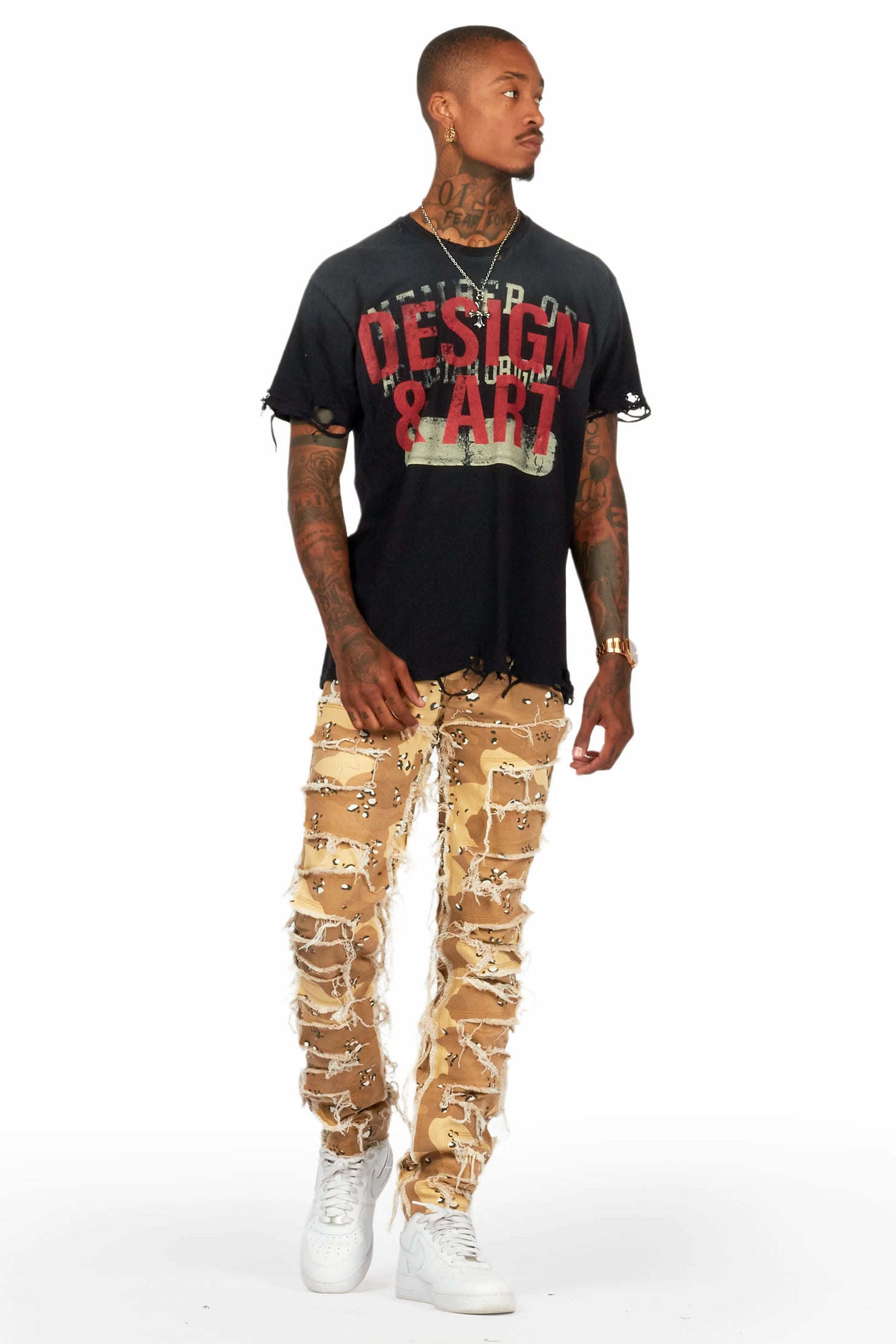 Shake Desert Camo Slim Fit Jean