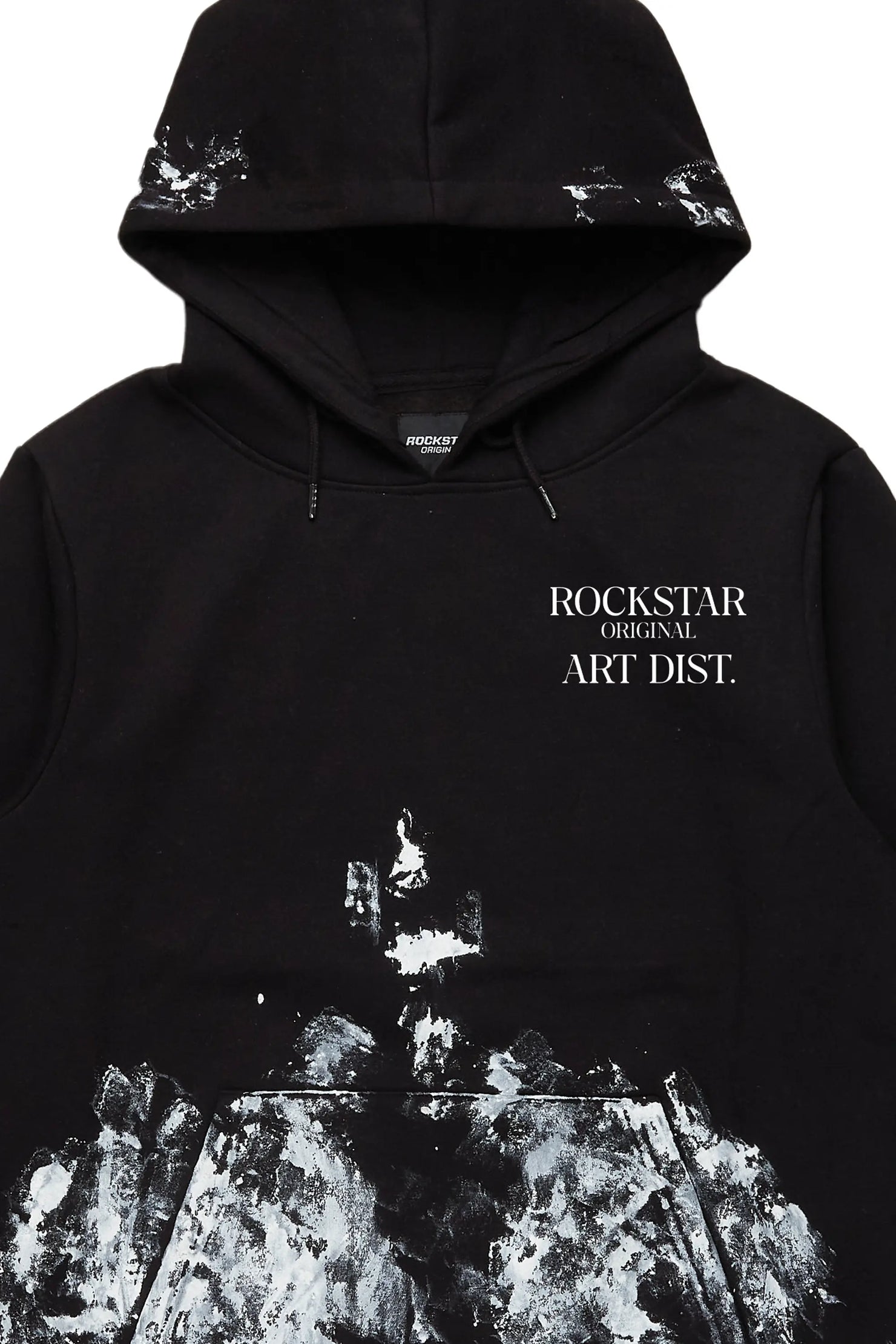 Filip Black Graphic Hoodie