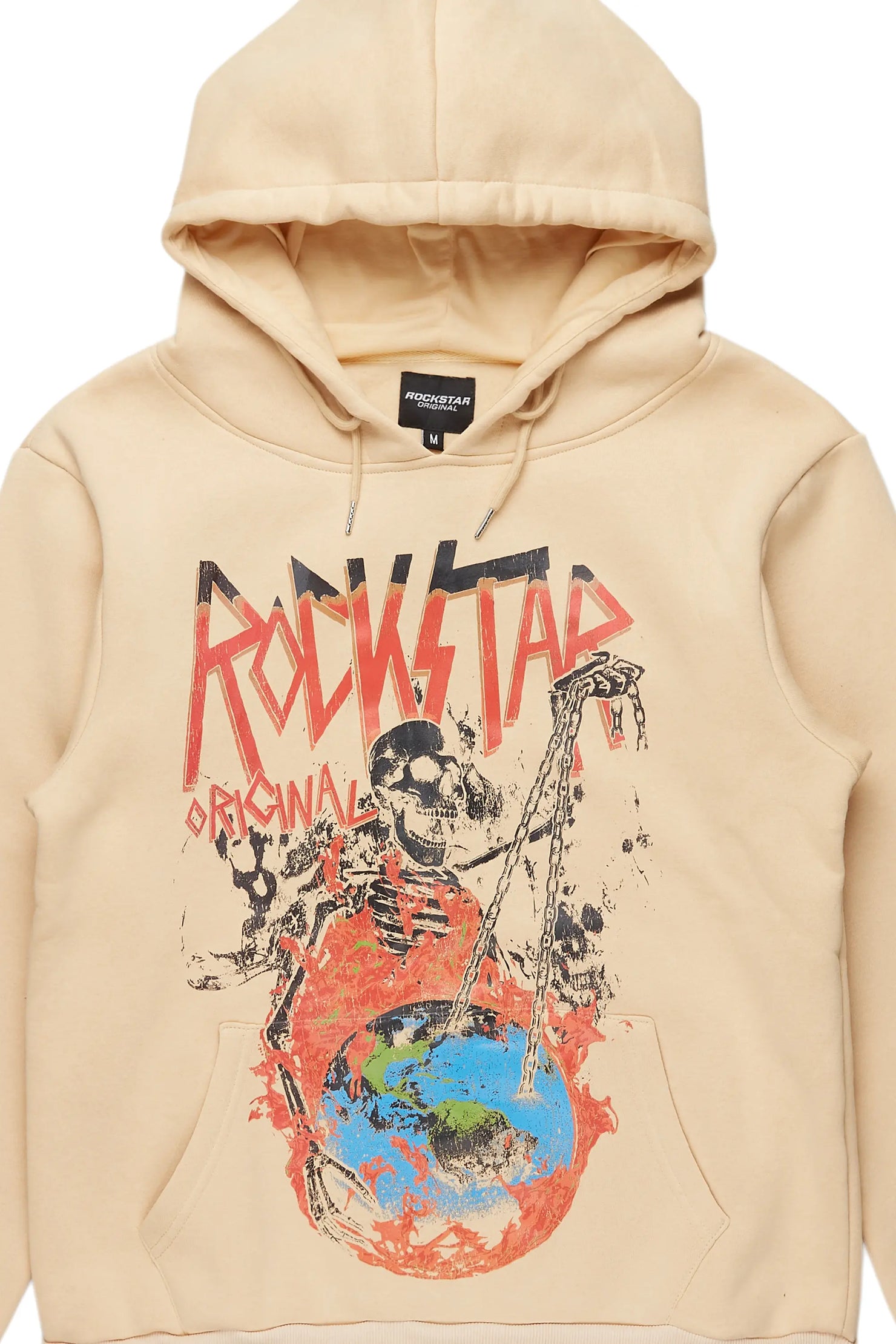 Barrett Beige Graphic Hoodie