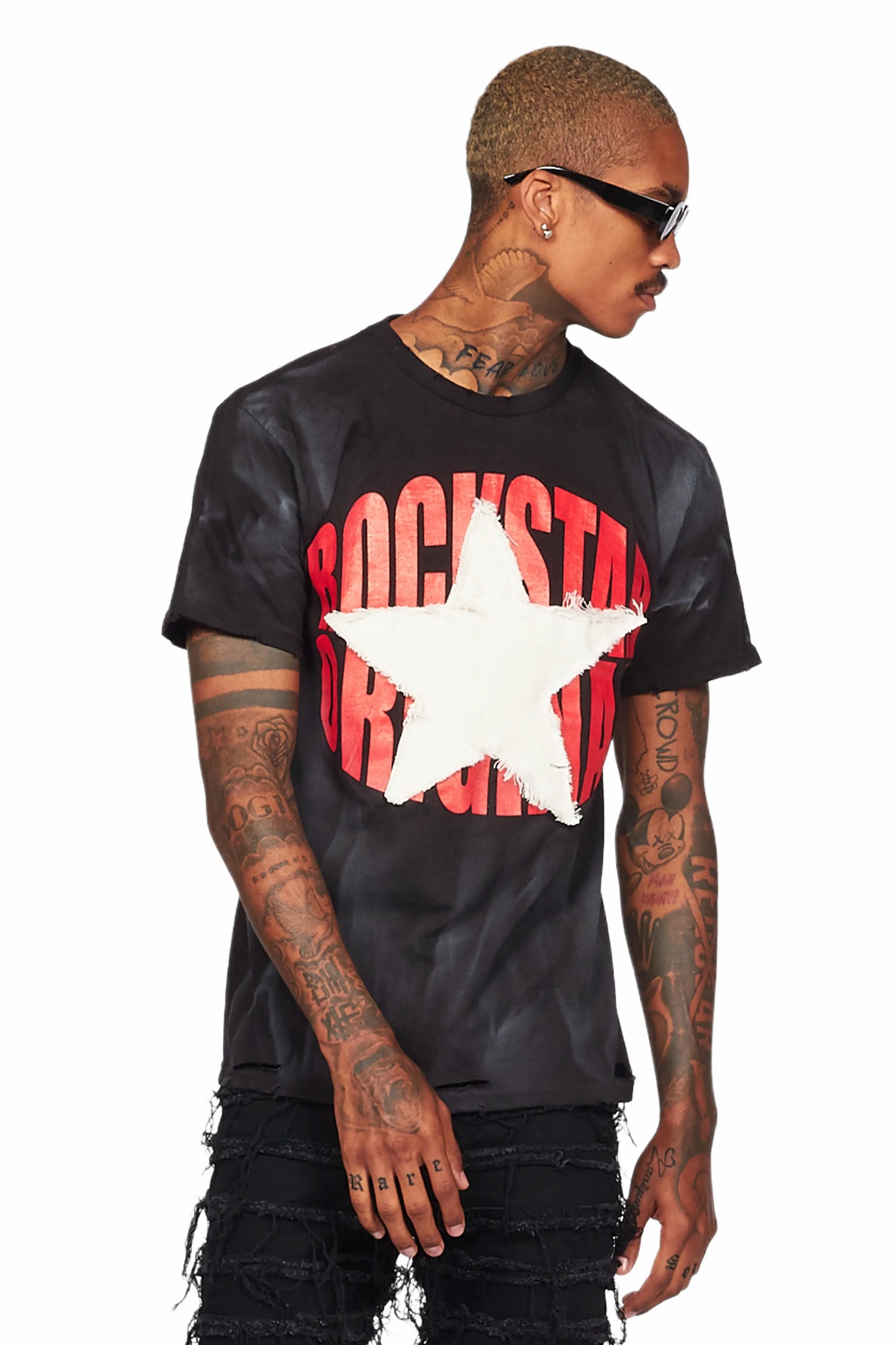 Ranger Black/Red Graphic T-Shirt