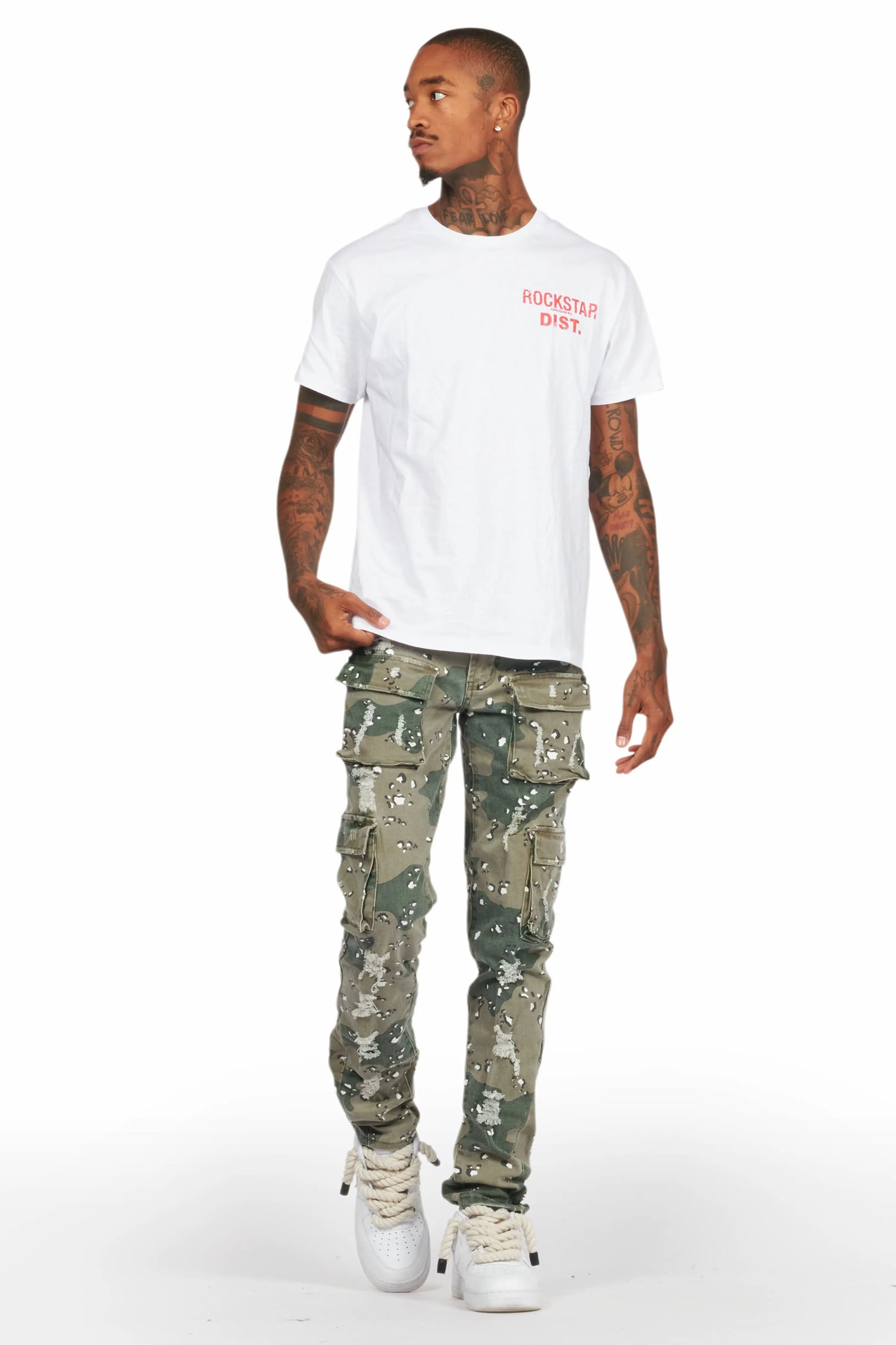 Kade Camo Skinny Fit Jean