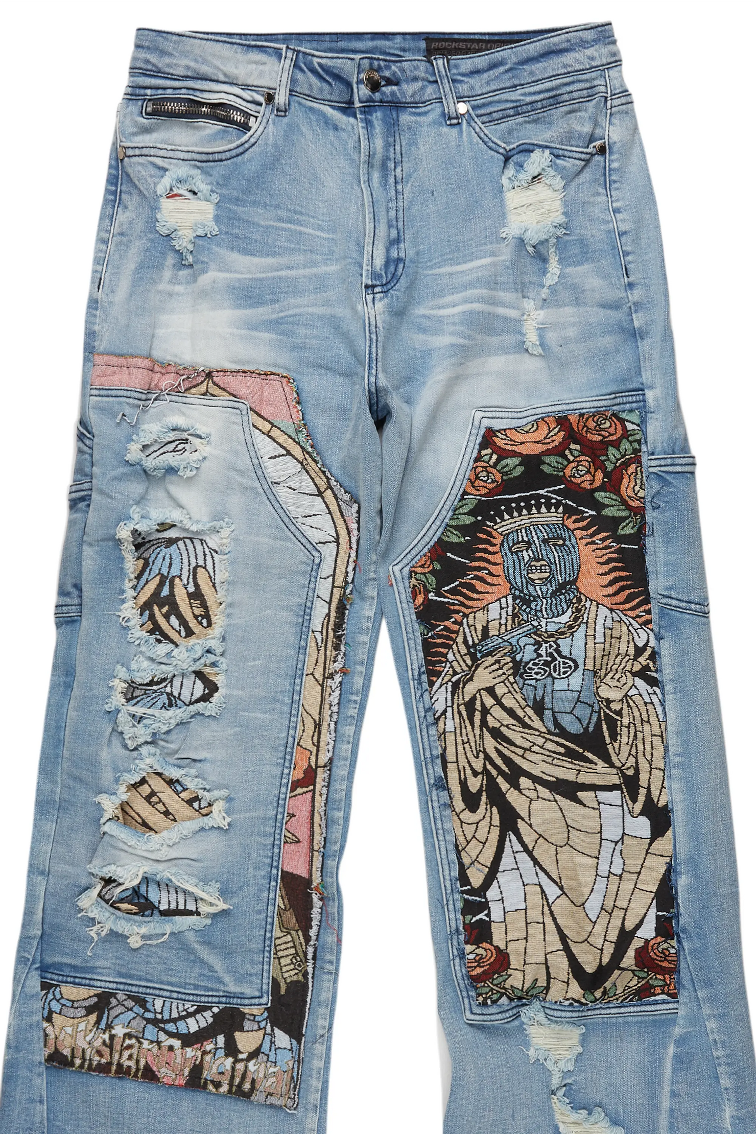 Boys Yanis Blue Baggy Fit Jean