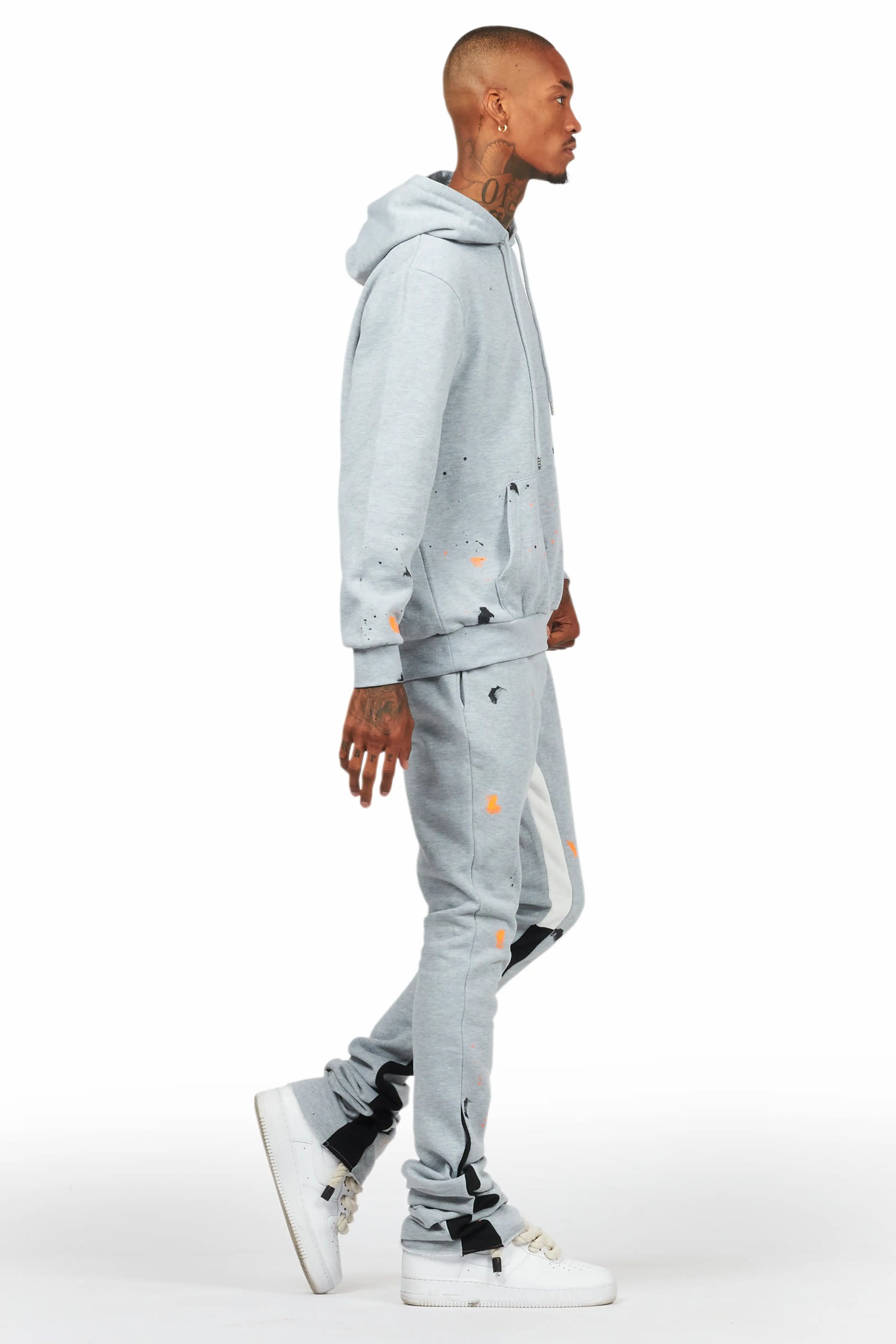 Raffer Heather Grey 2.0 Super Stacked Flare Track Set