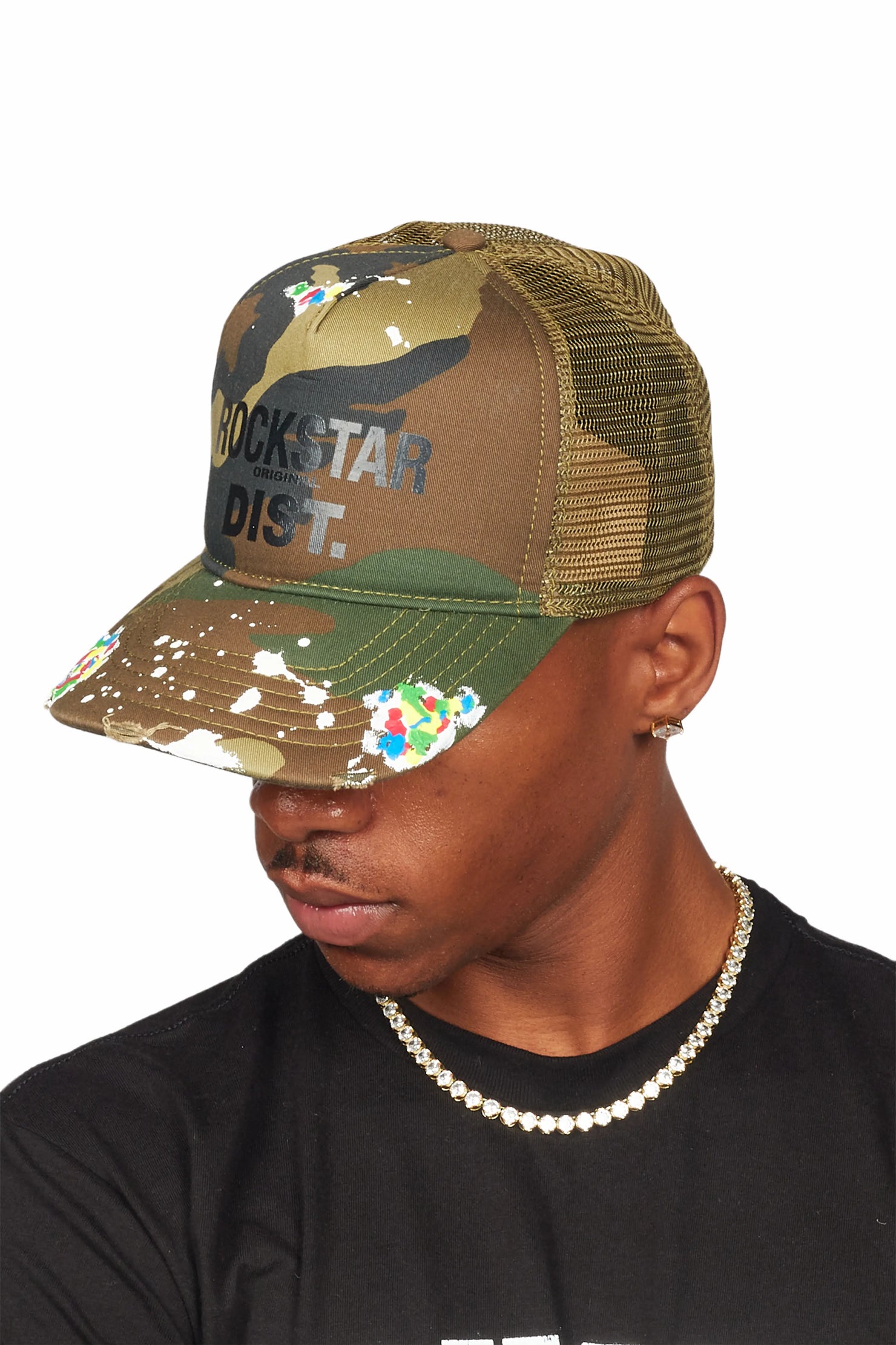 Neptune Camo Trucker Hat