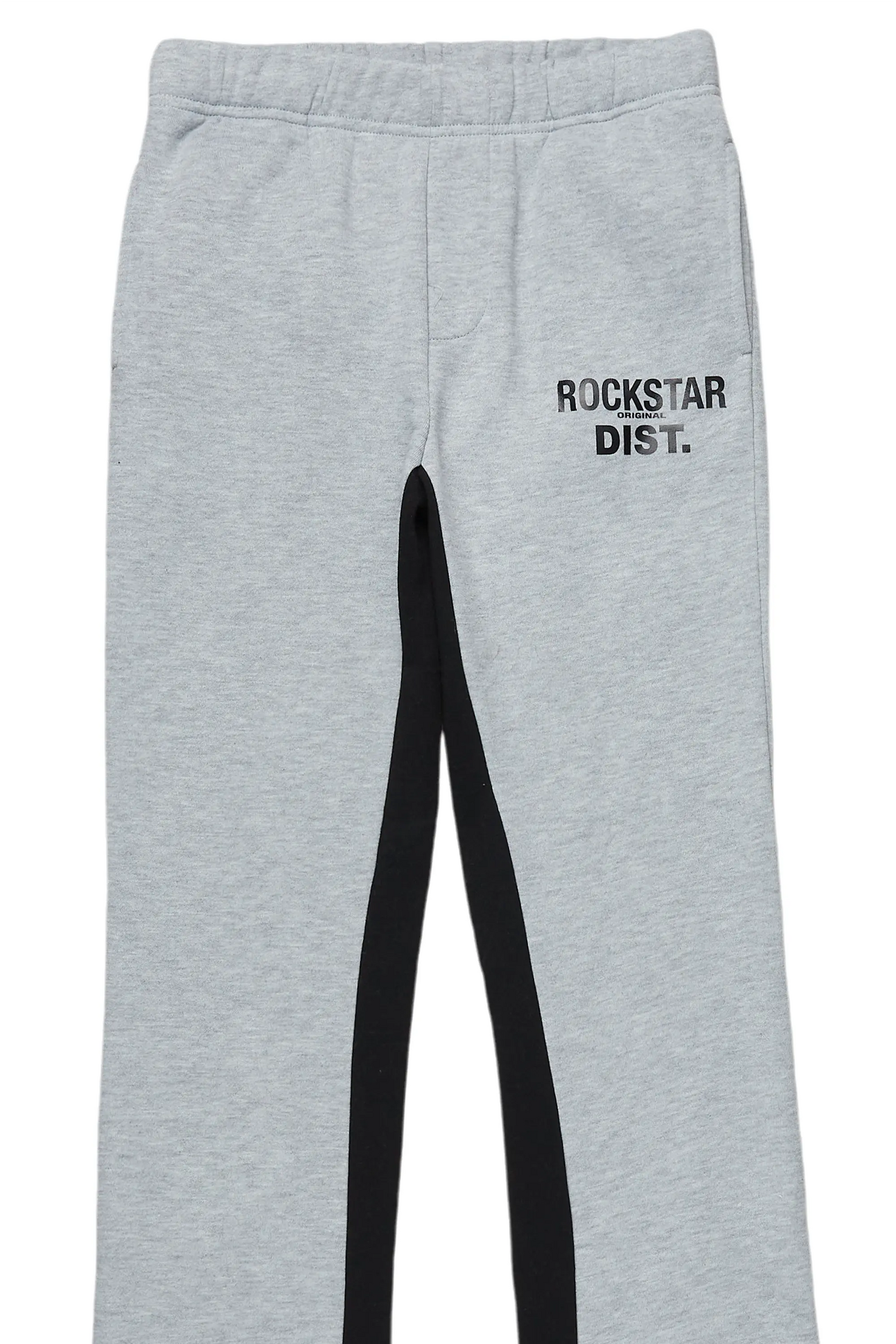 Boys Alpine Heather Grey Baggy Fit Trackpant