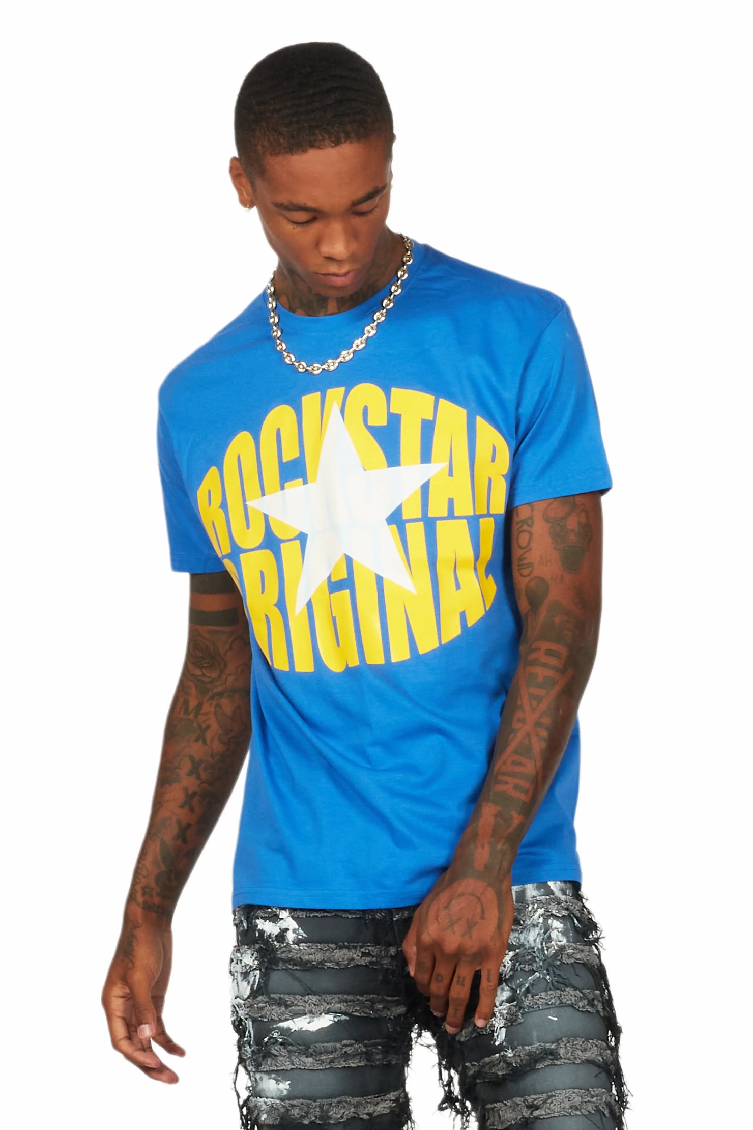 Ranger Blue/Yellow Graphic T-Shirt