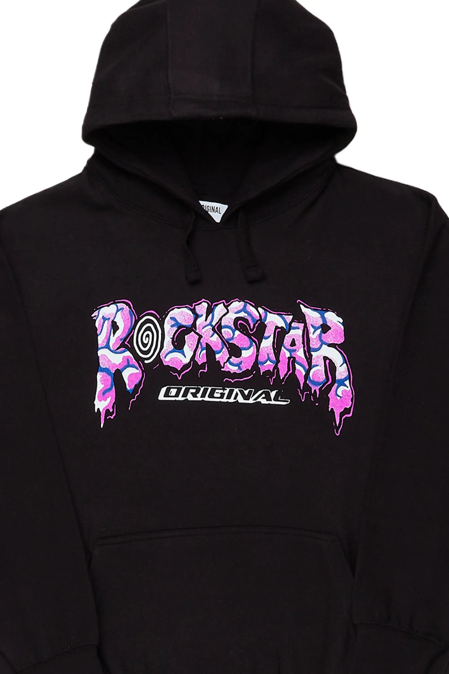 Gorka Black/Purple Graphic Hoodie