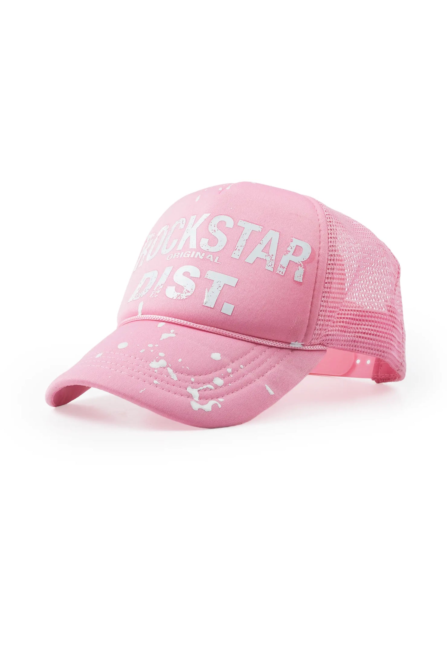 Girls Adana Light Pink Graphic Trucker Hat