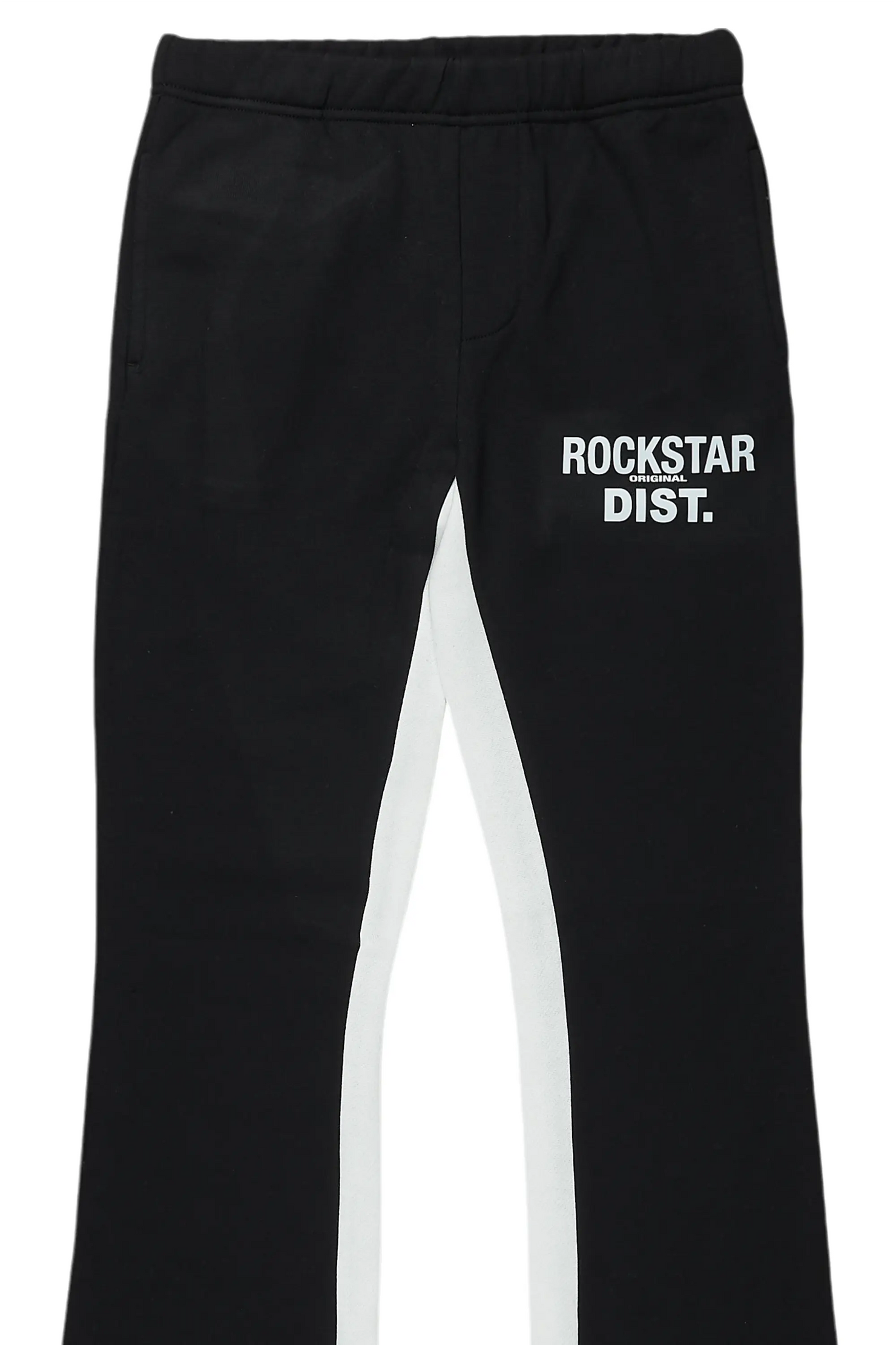 Boys Alpine Black Baggy Fit Trackpant