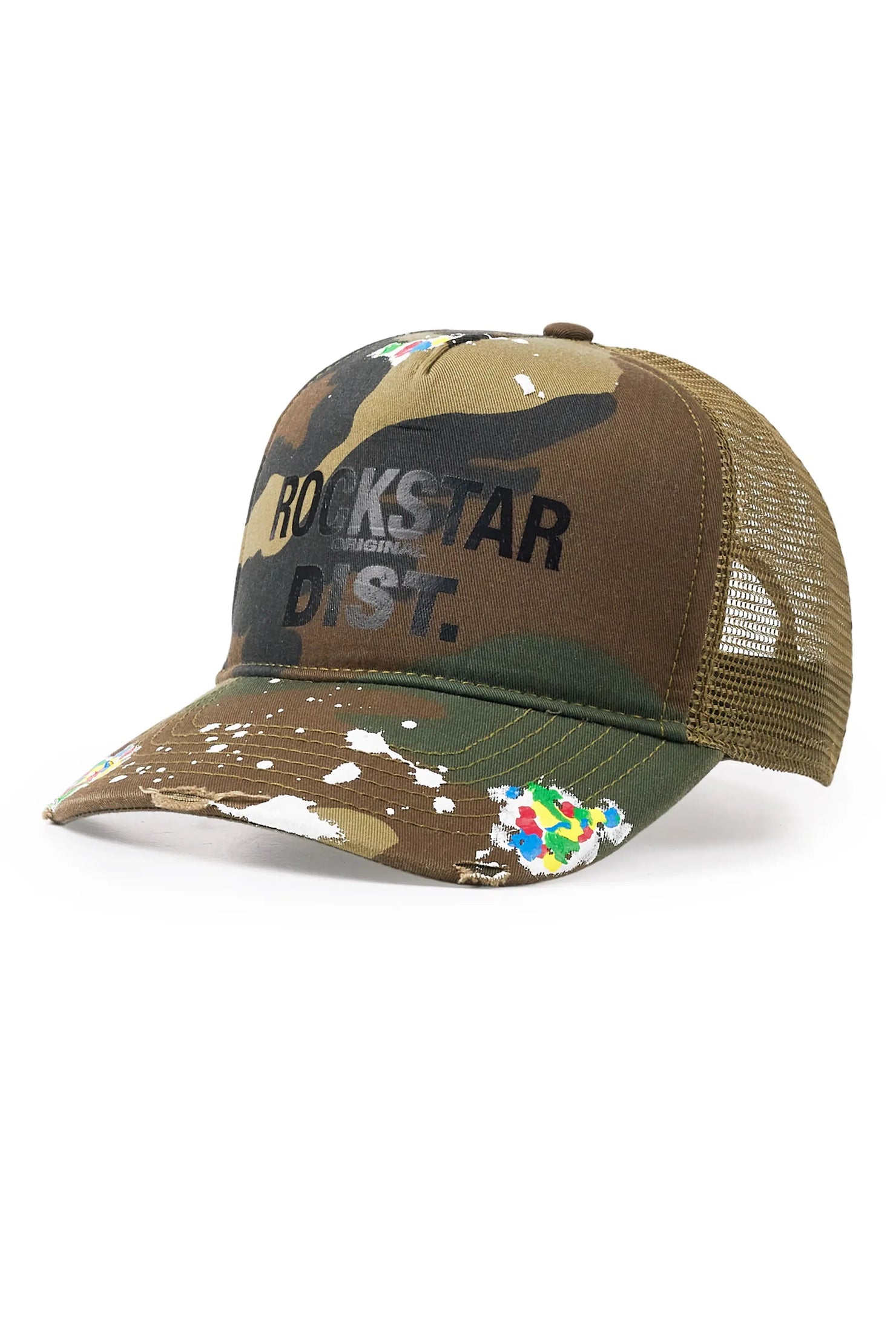 Good Side Only Camo Trucker Hat