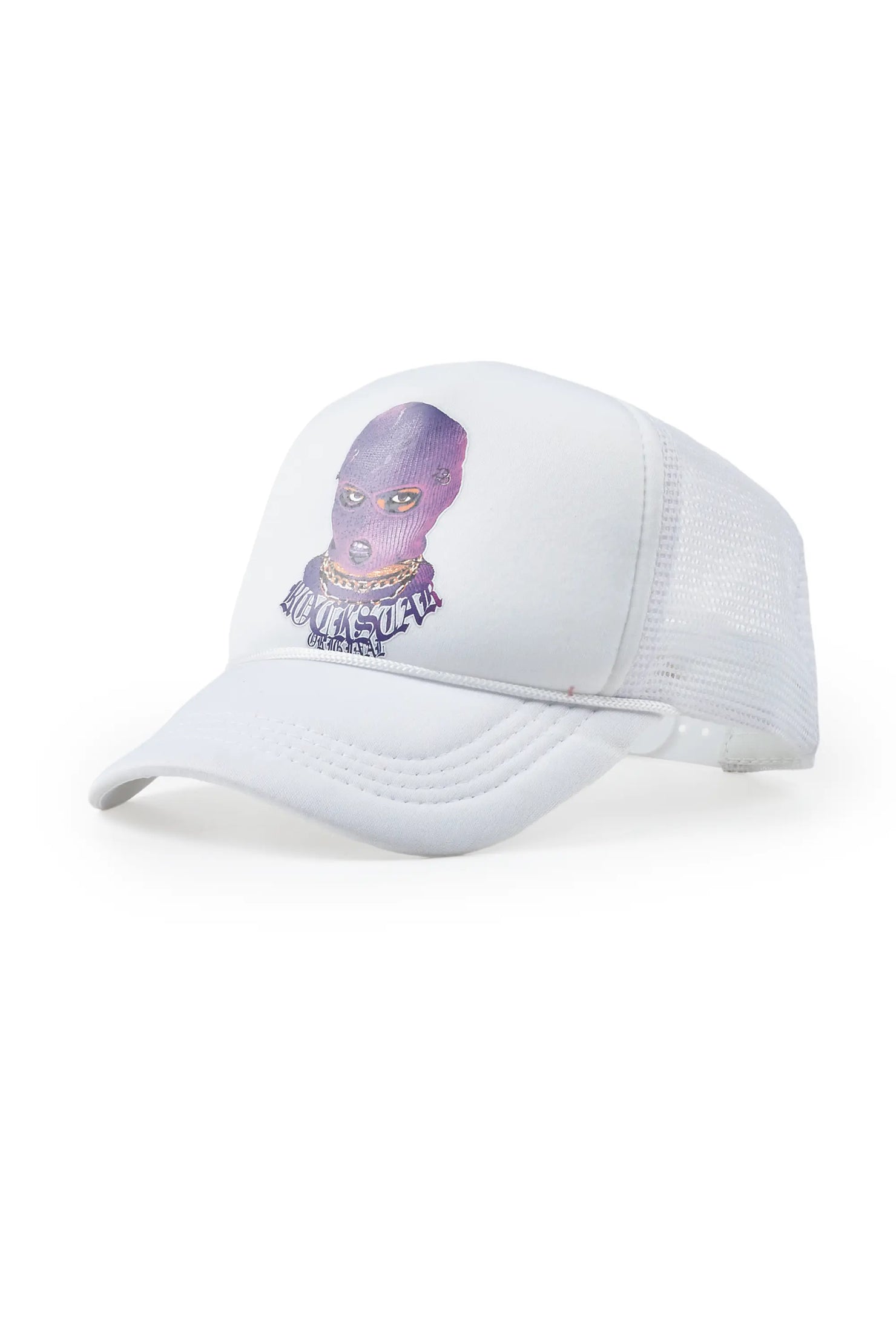 Girls Mura White Graphic Trucker Hat