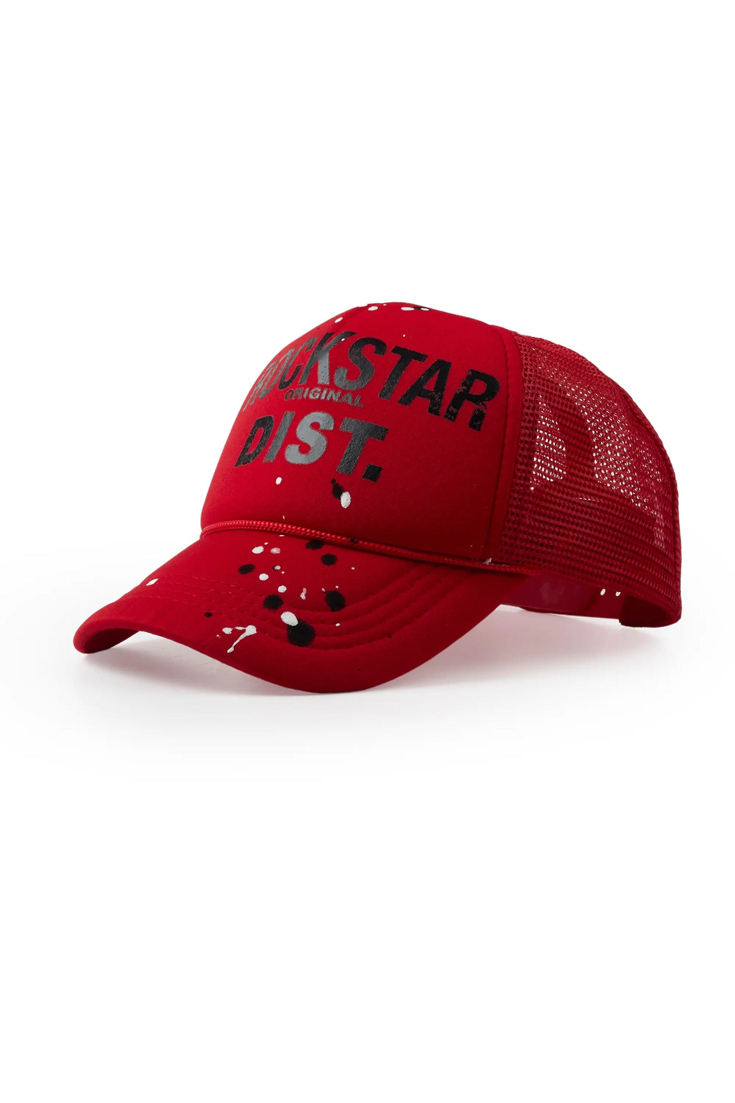 Boys Adana Red Graphic Trucker Hat