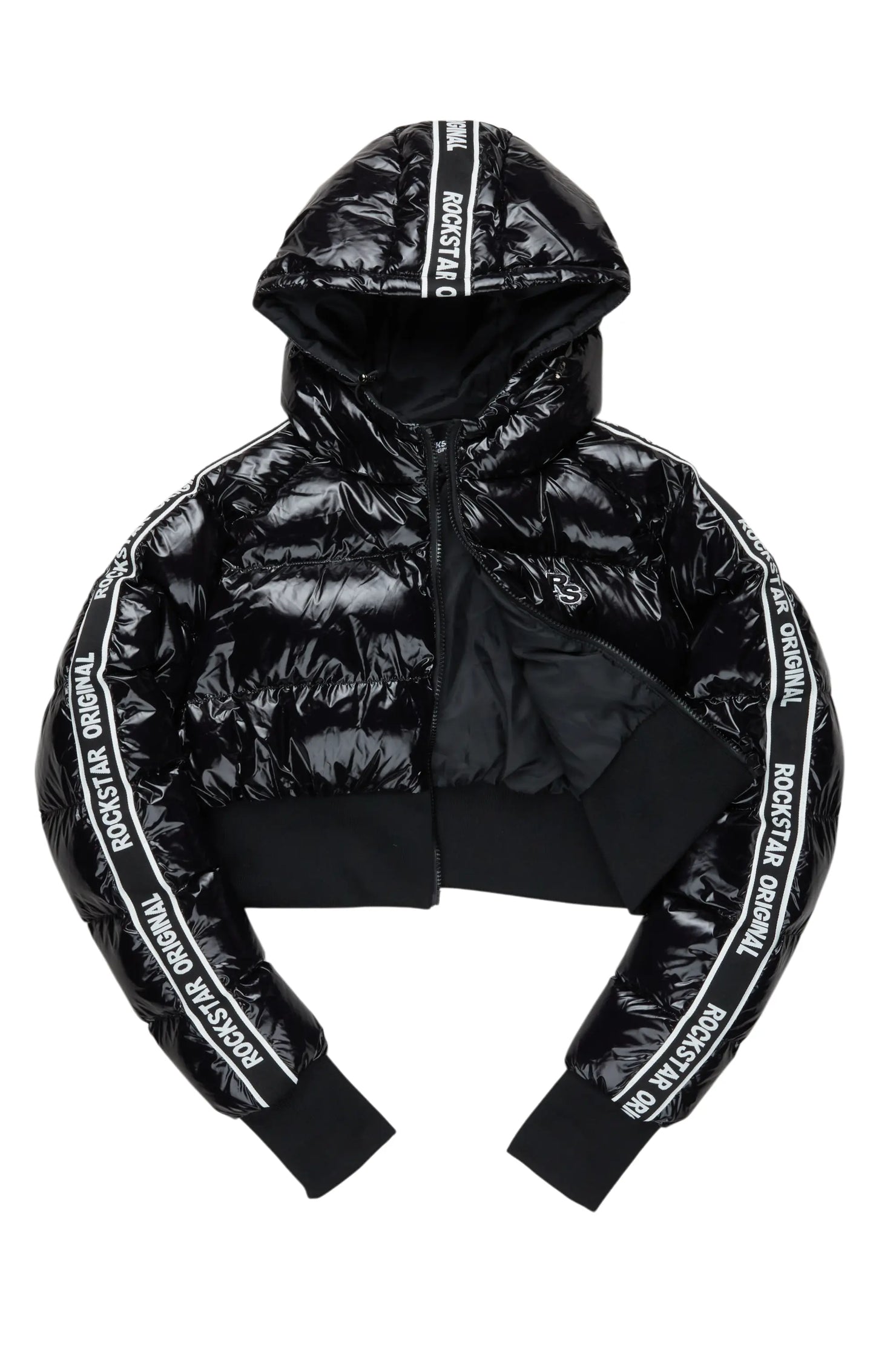 Jackey Black 2.0 Crop Puffer Jacket