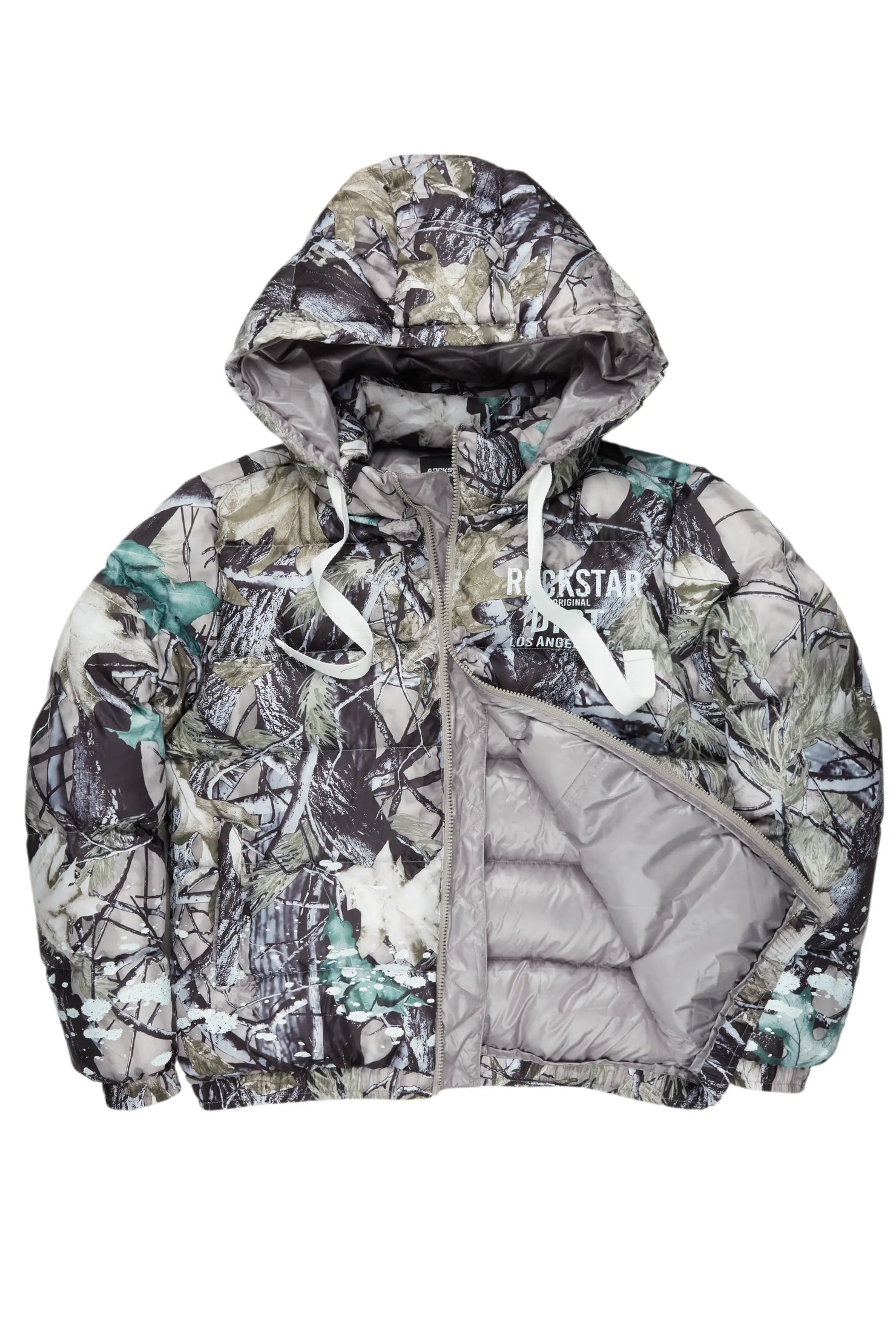 Art Dist. 2.0 Tree Camo Puffer Jacket