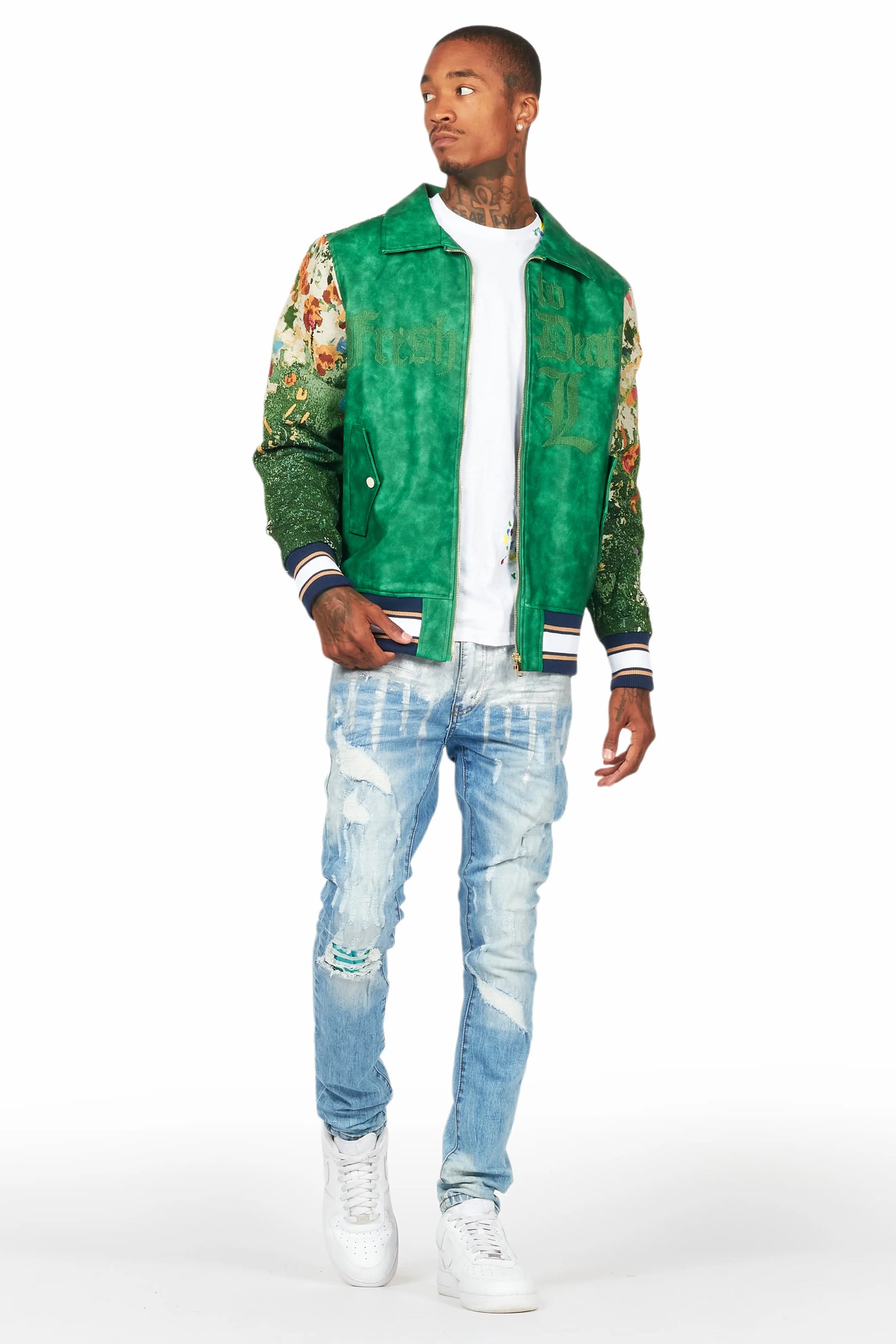 Cargan Green Tapestry Jacket