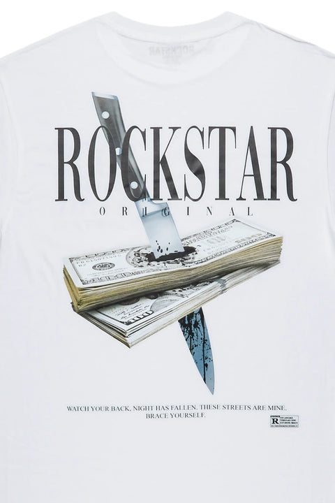 Rockstar Original Mens Logo Print Long Sleeve Purple Sweat Tracksuit Size  Medium