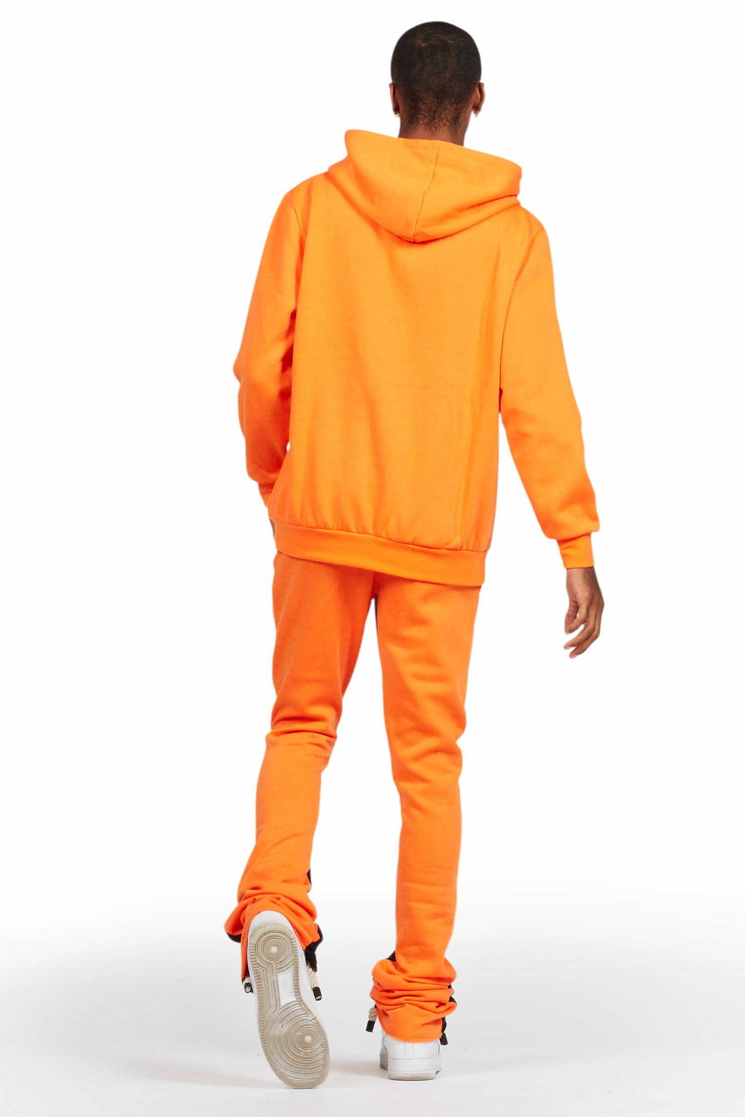 Briggs Orange Hoodie/Super Stacked Flare Track Set