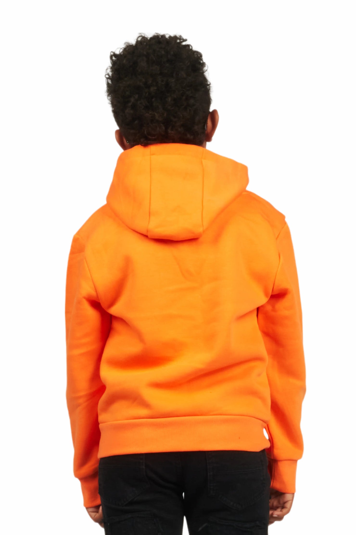 Boys Thierry Orange Graphic Hoodie