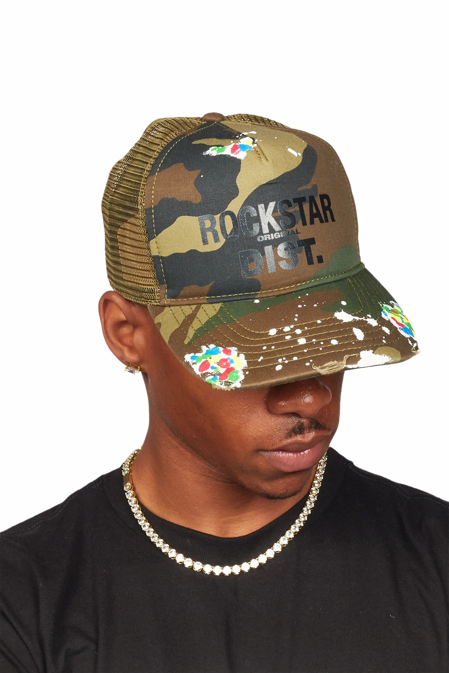 Neptune Camo Trucker Hat