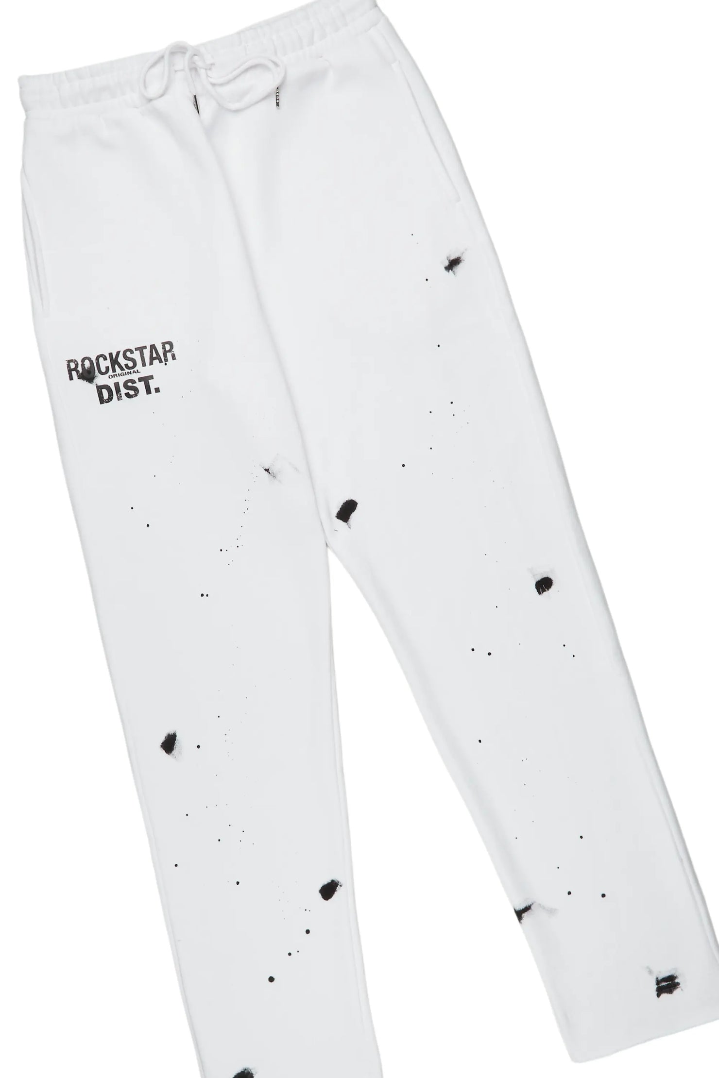 Raffer Grey/White Hoodie/Super Stacked Flare Pant Set– Rockstar Original