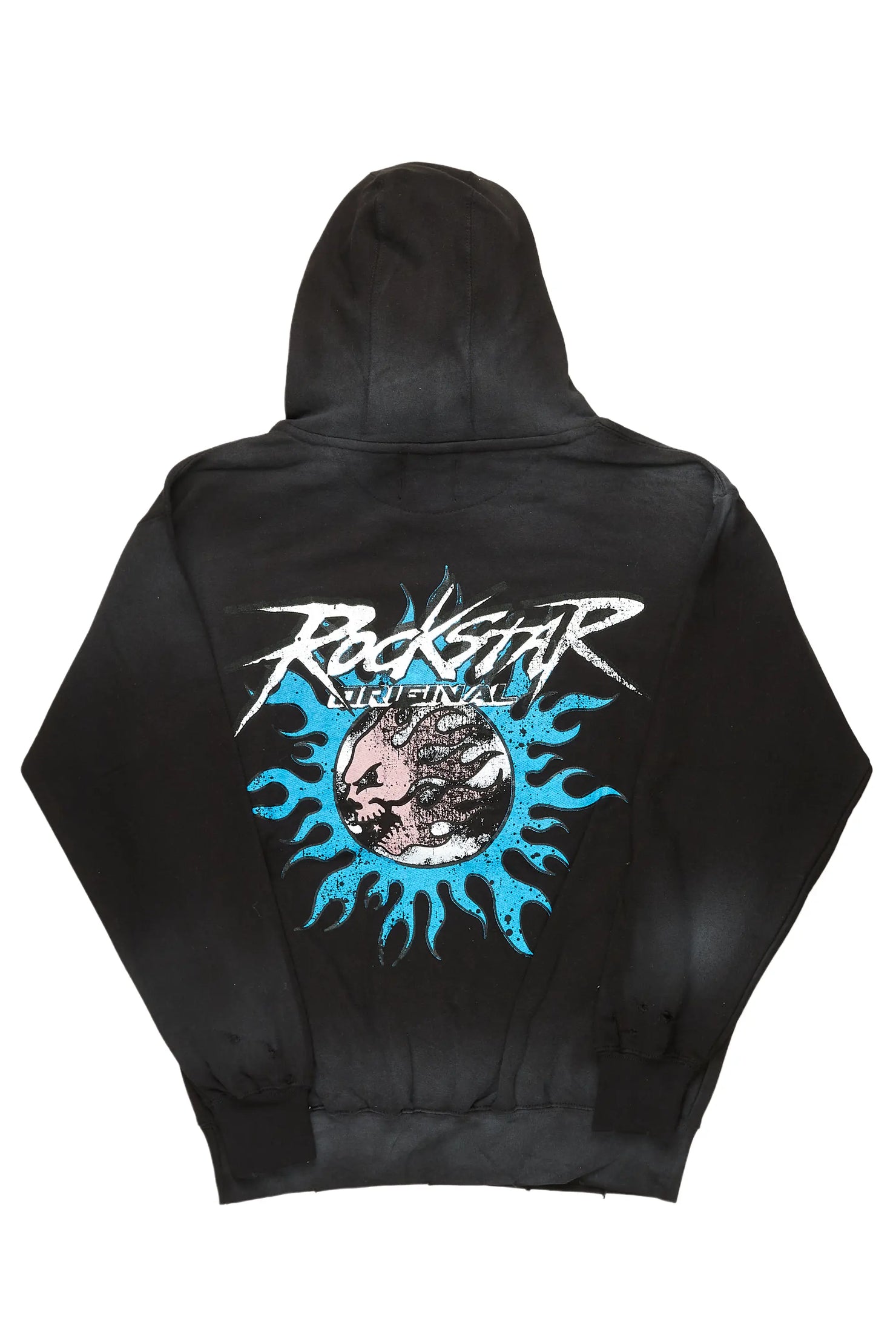 Raishas Black Oversized Hoodie