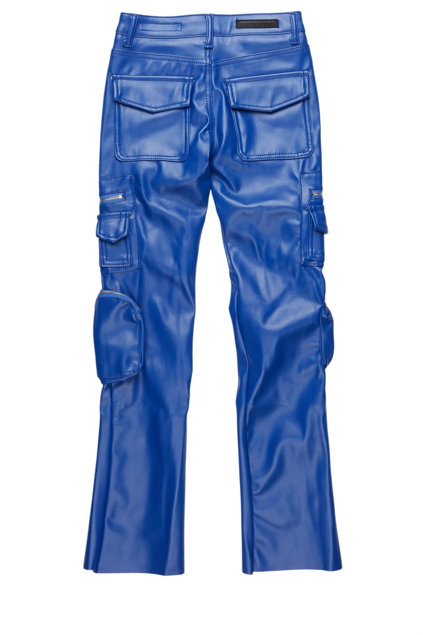 Girls Sutton Royal Blue  PU Leather Jean