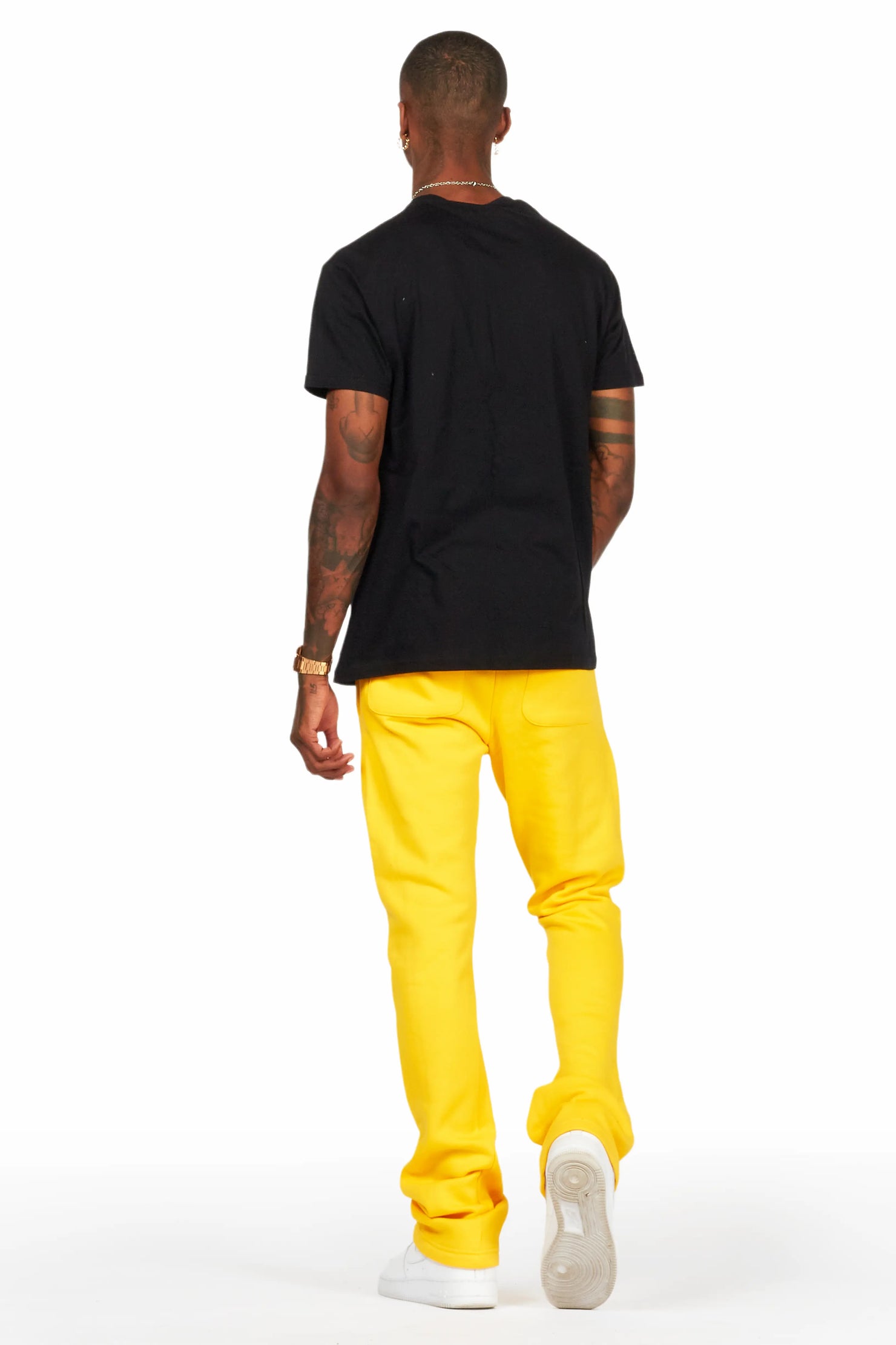 Garo Black/Yellow T-Shirt/Stacked Flare Track Set