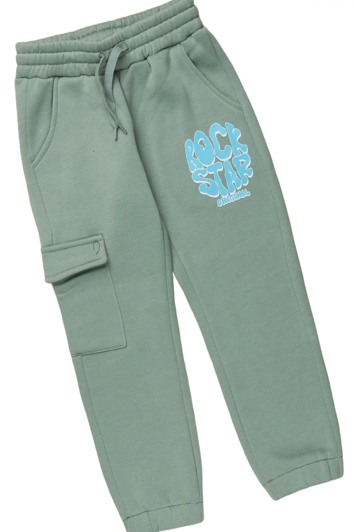 Girls Racha Sage Zip Up Hoodie Pant Set