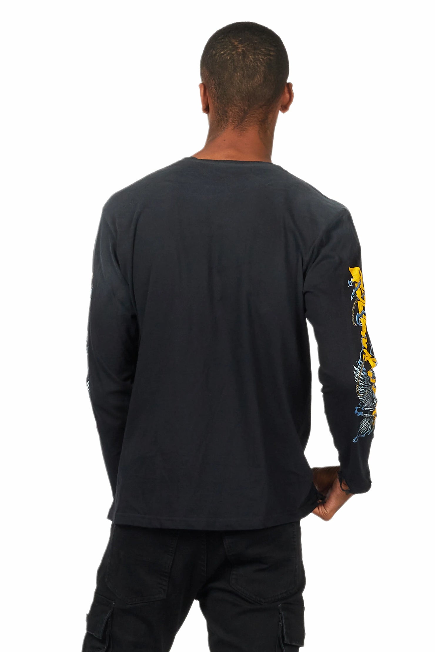 Eppy Black Long Sleeve Graphic T-Shirt