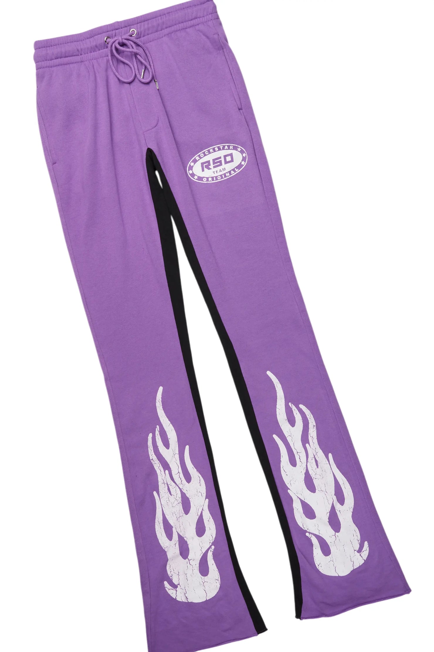 Amos Purple Hoodie/Baggy Track Pant Set