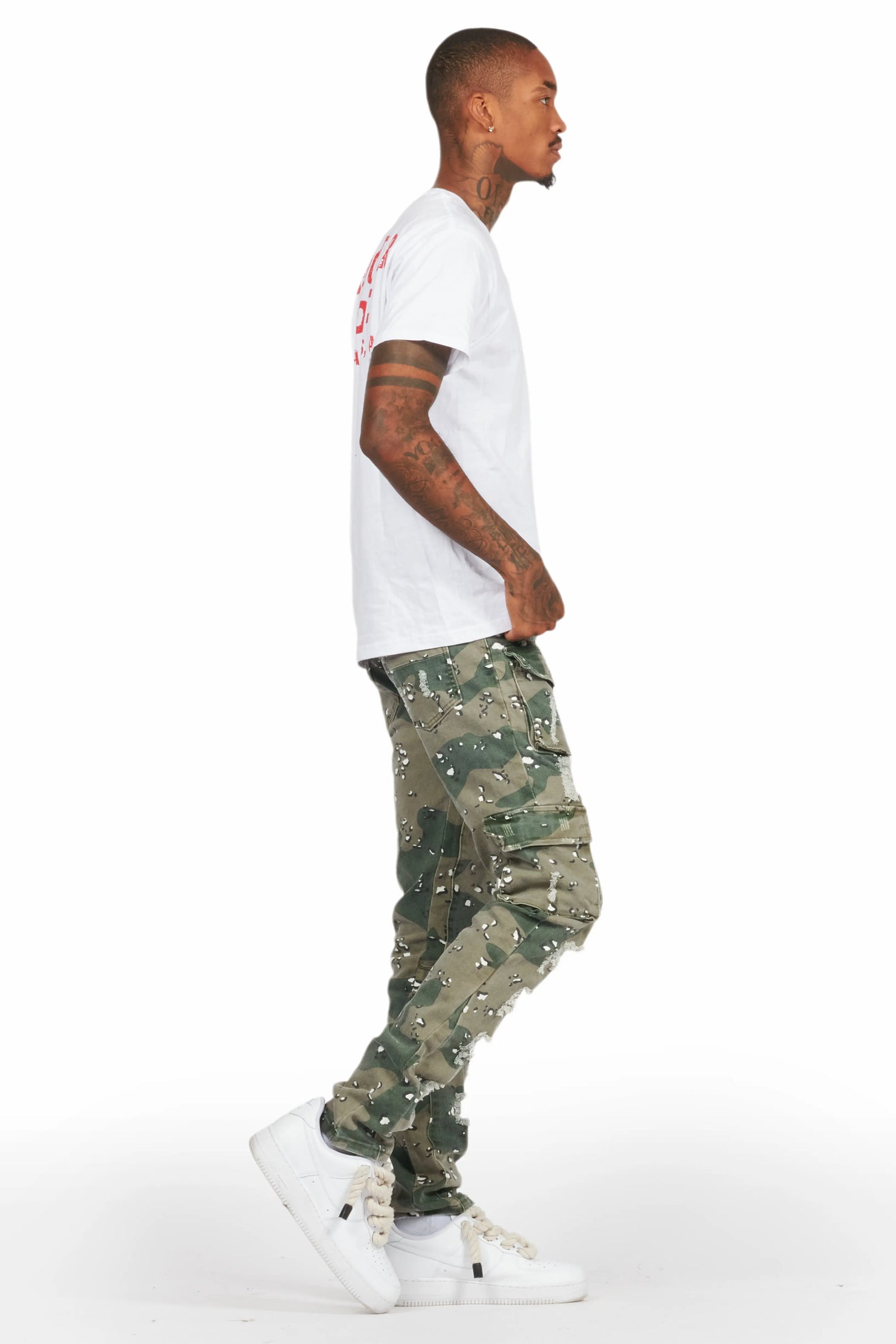 Kade Camo Skinny Fit Jean