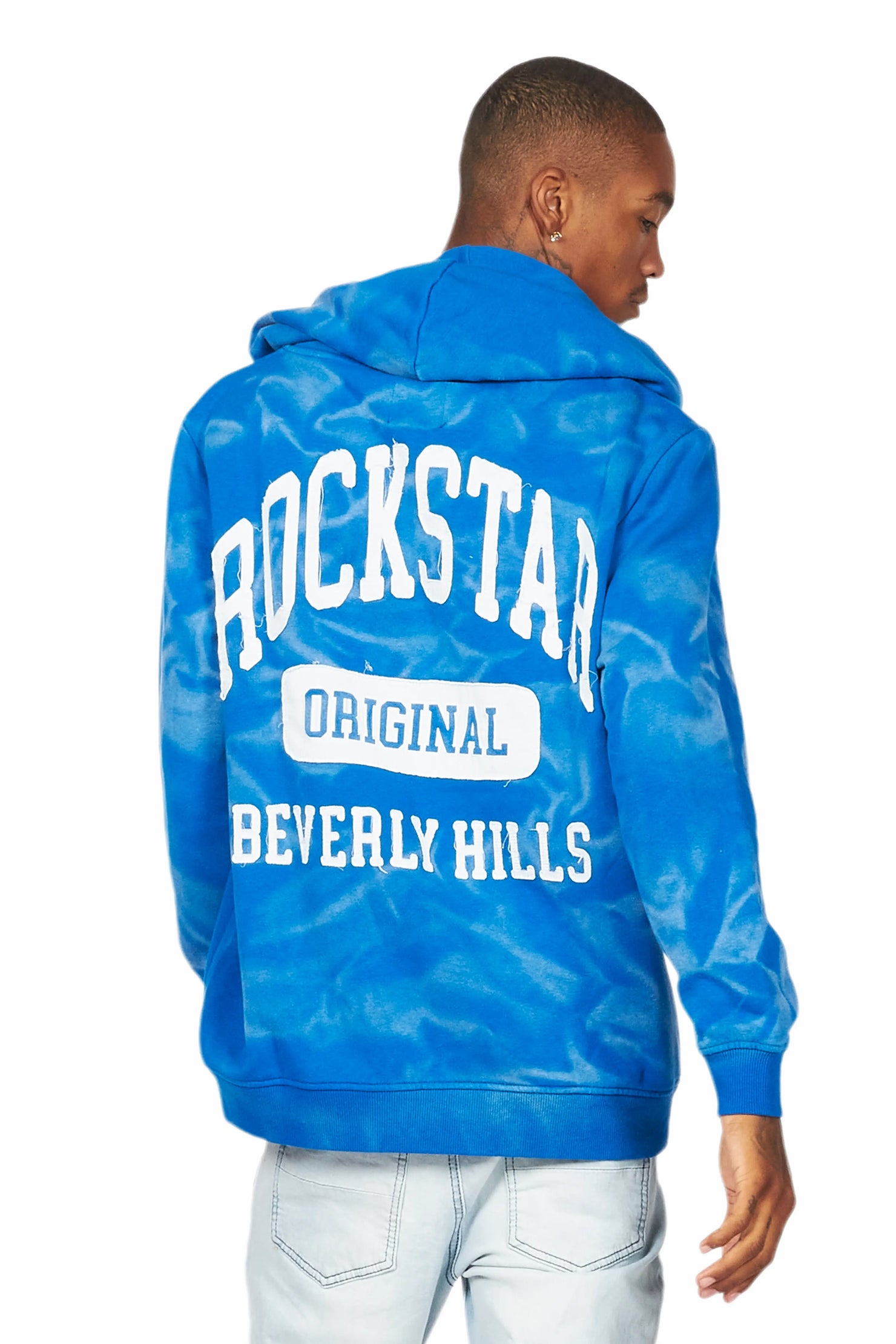 Member Royal Patchwork Graphic Hoodie