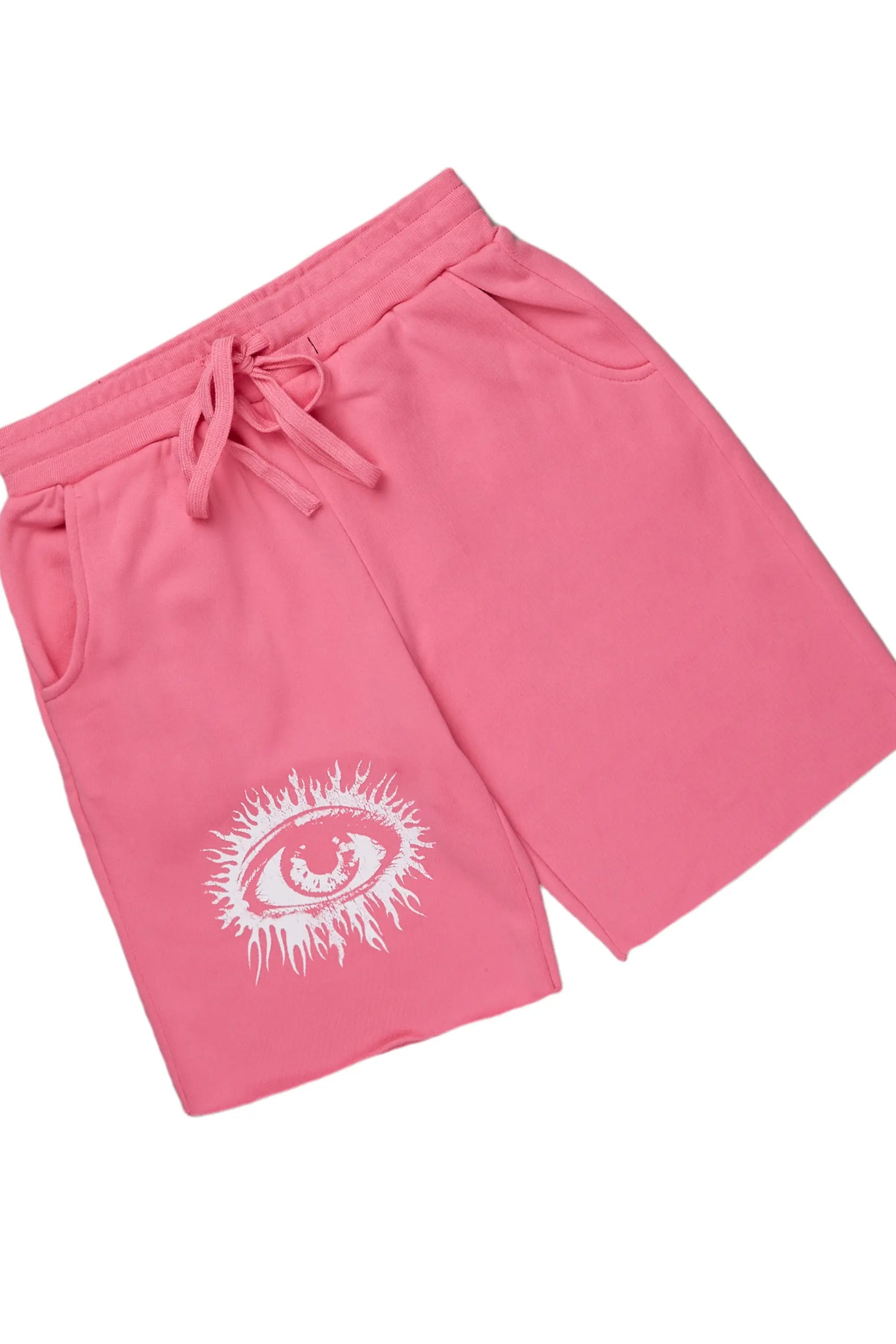 Cionna Bubblegum Pink Short Set